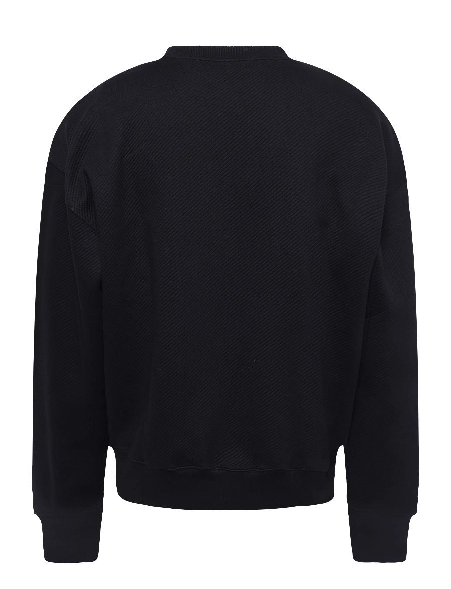 Pegador - Tate Structured Oversized Sweater - sweatshirts - washed black - 1