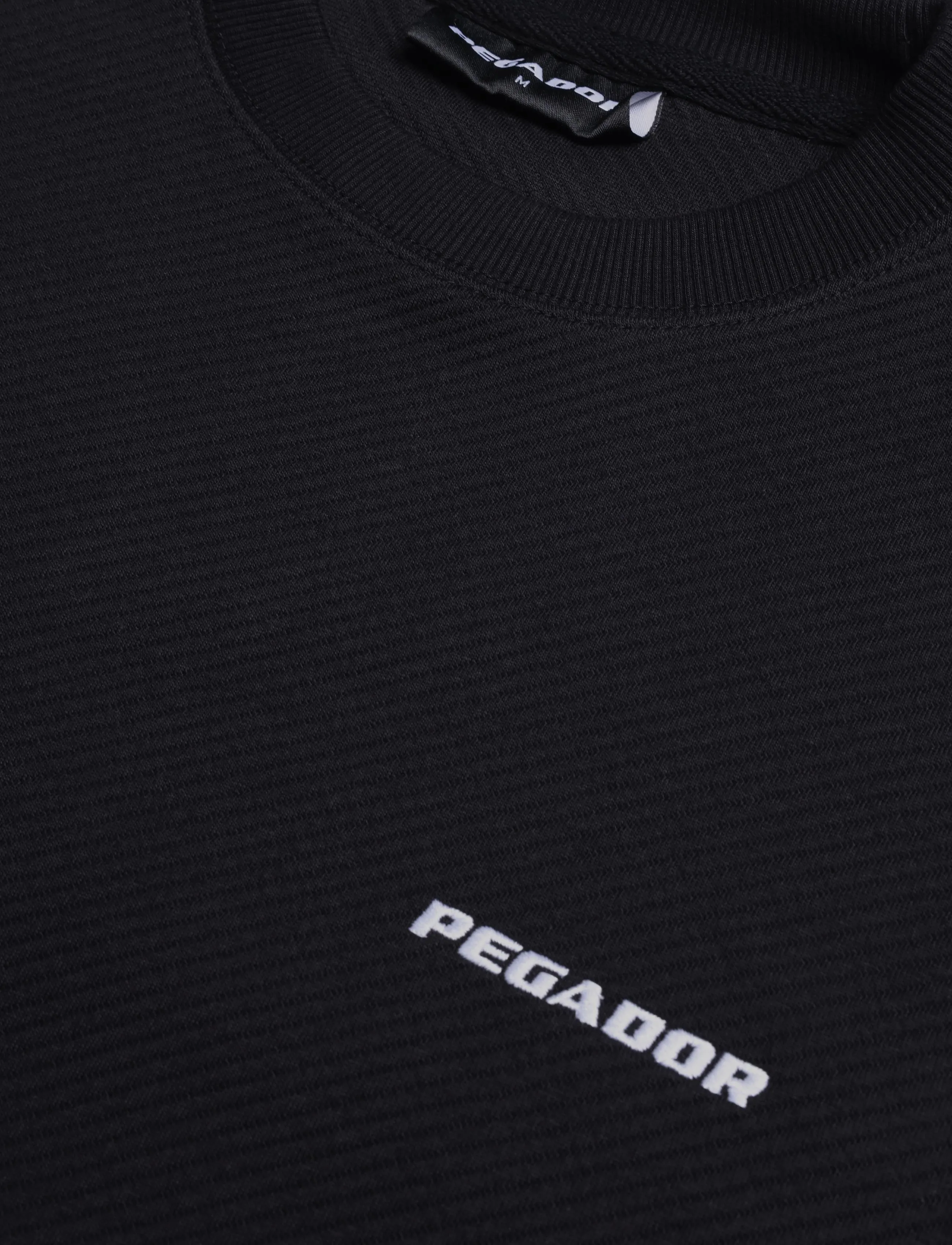 Pegador - Tate Structured Oversized Sweater - sweatshirts - washed black - 2