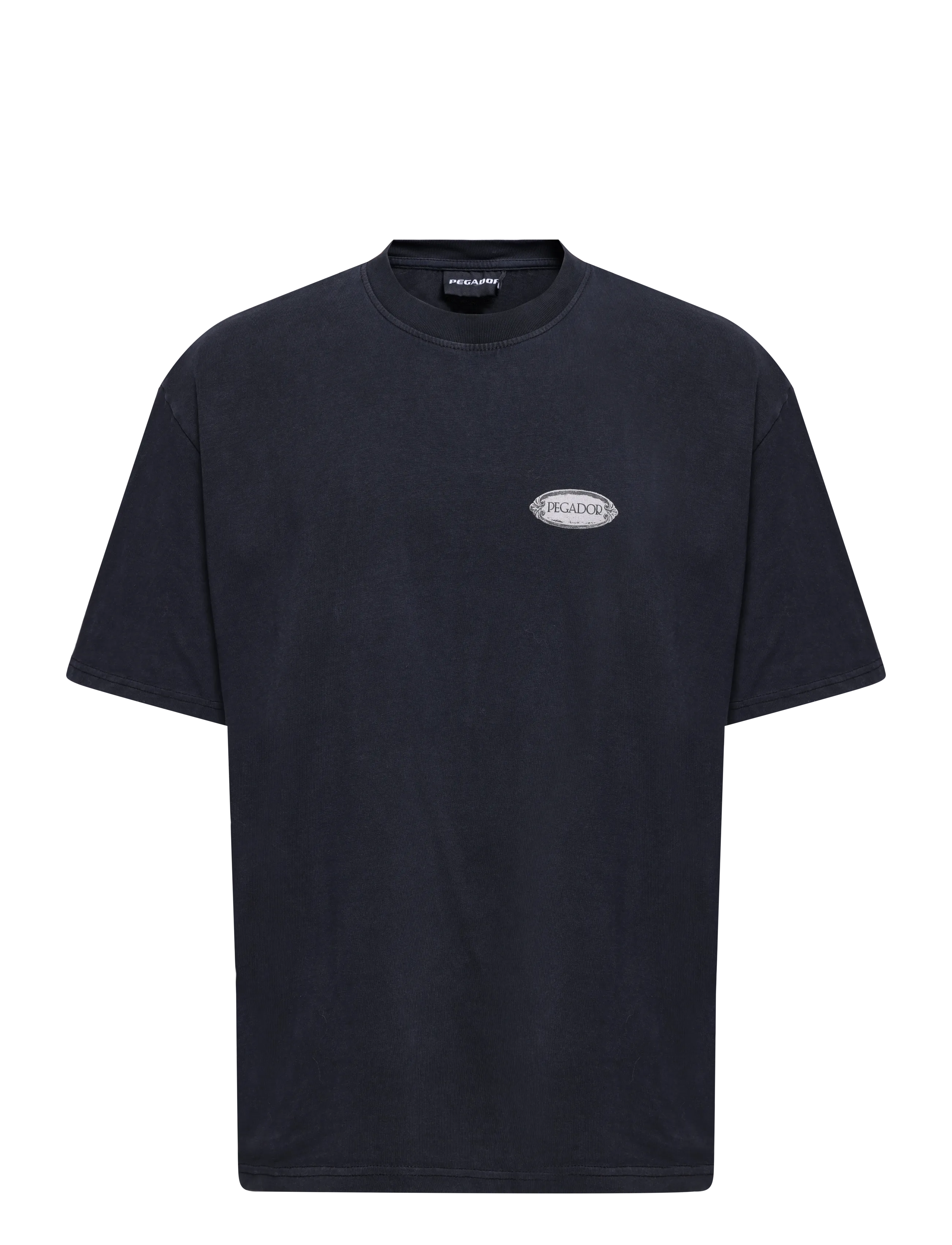 Pegador Palmoli Oversized Tee - Kleidung - VINTAGE BLACK / black