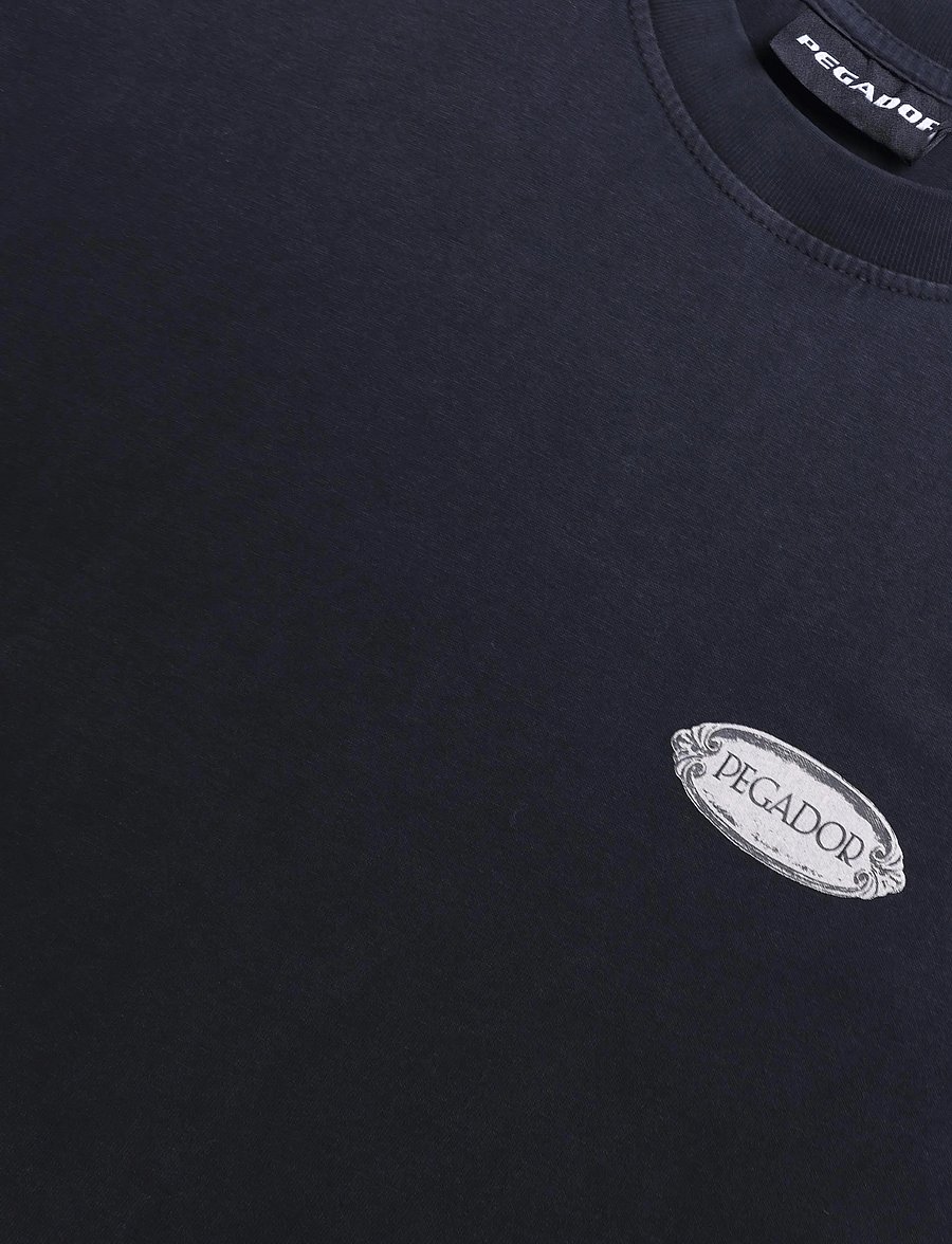 Pegador - Palmoli Oversized Tee - kurzärmelige t-shirts - vintage black - 2
