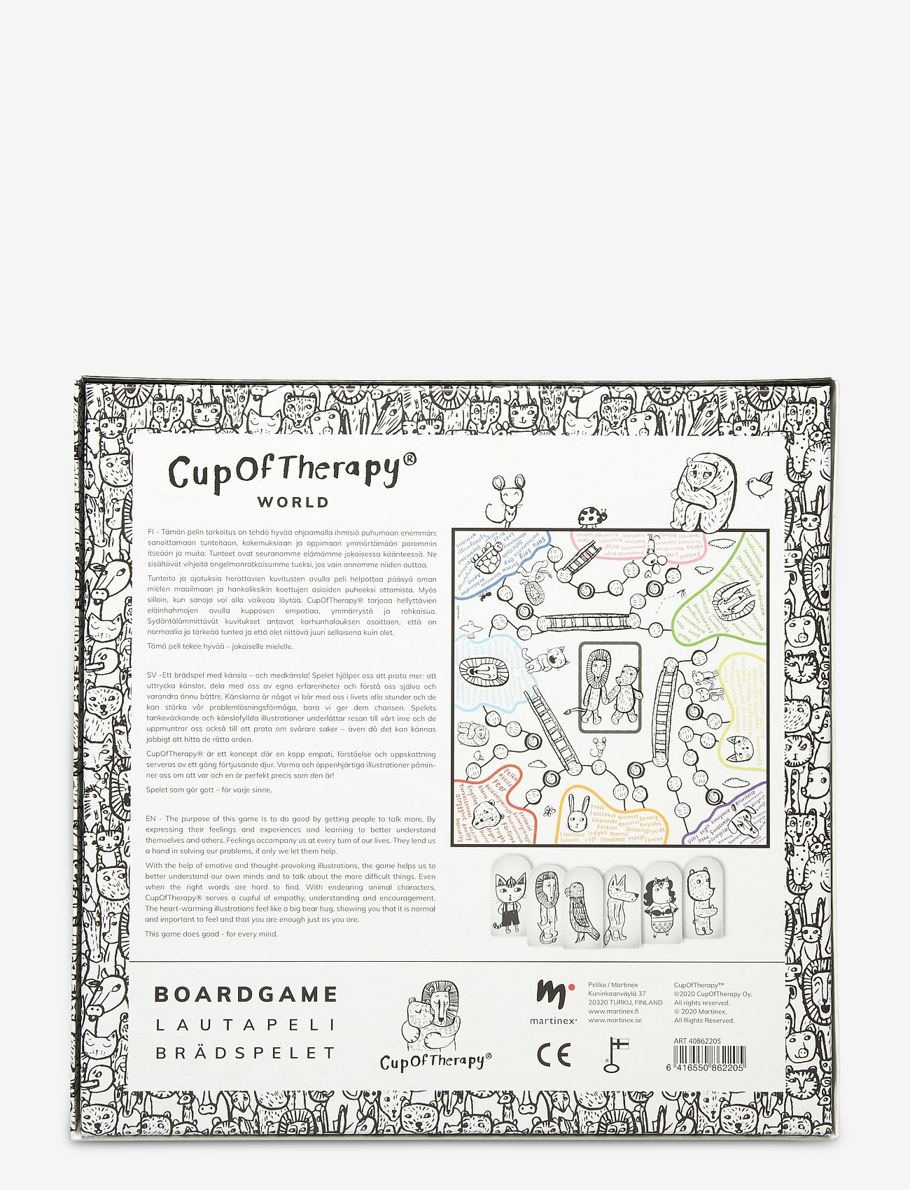 Peliko - CUP OF THERAPY WORLD GAME - lærerike spill - multi-coloured - 1