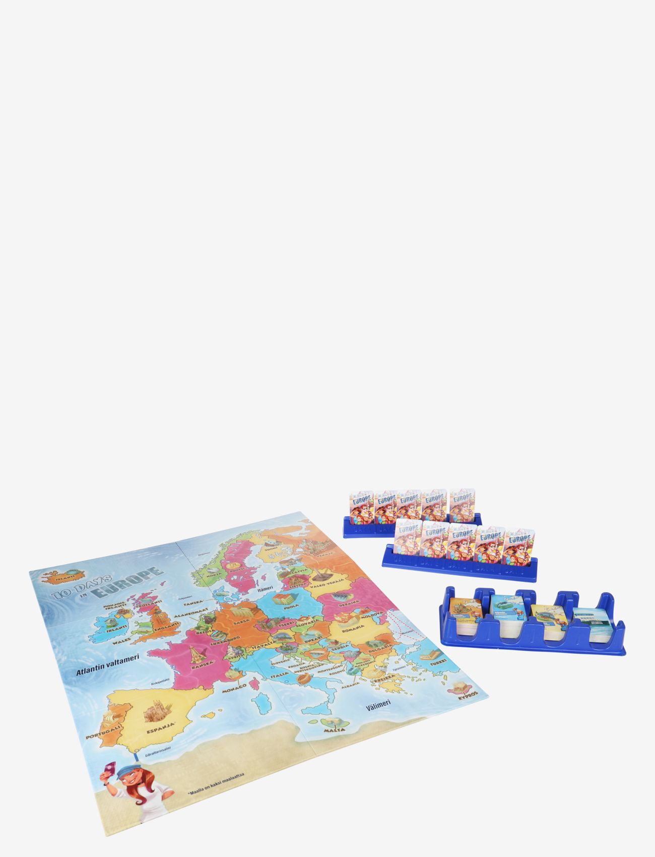 Peliko - 10 DAYS IN EUROPE - pedagogiska spel - multi-coloured - 1
