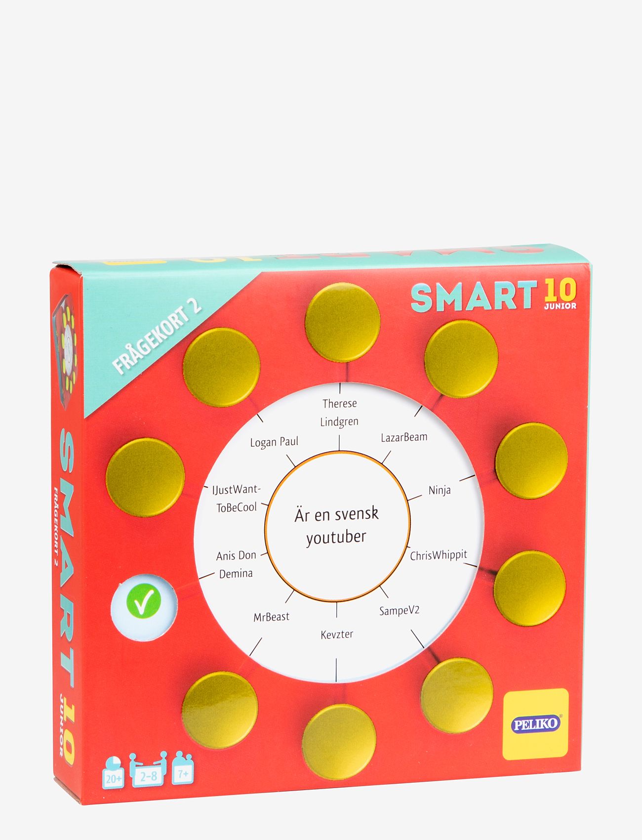 Peliko - SMART10 JR QUESTIONS 2 SE - brætspil - multi coloured - 1