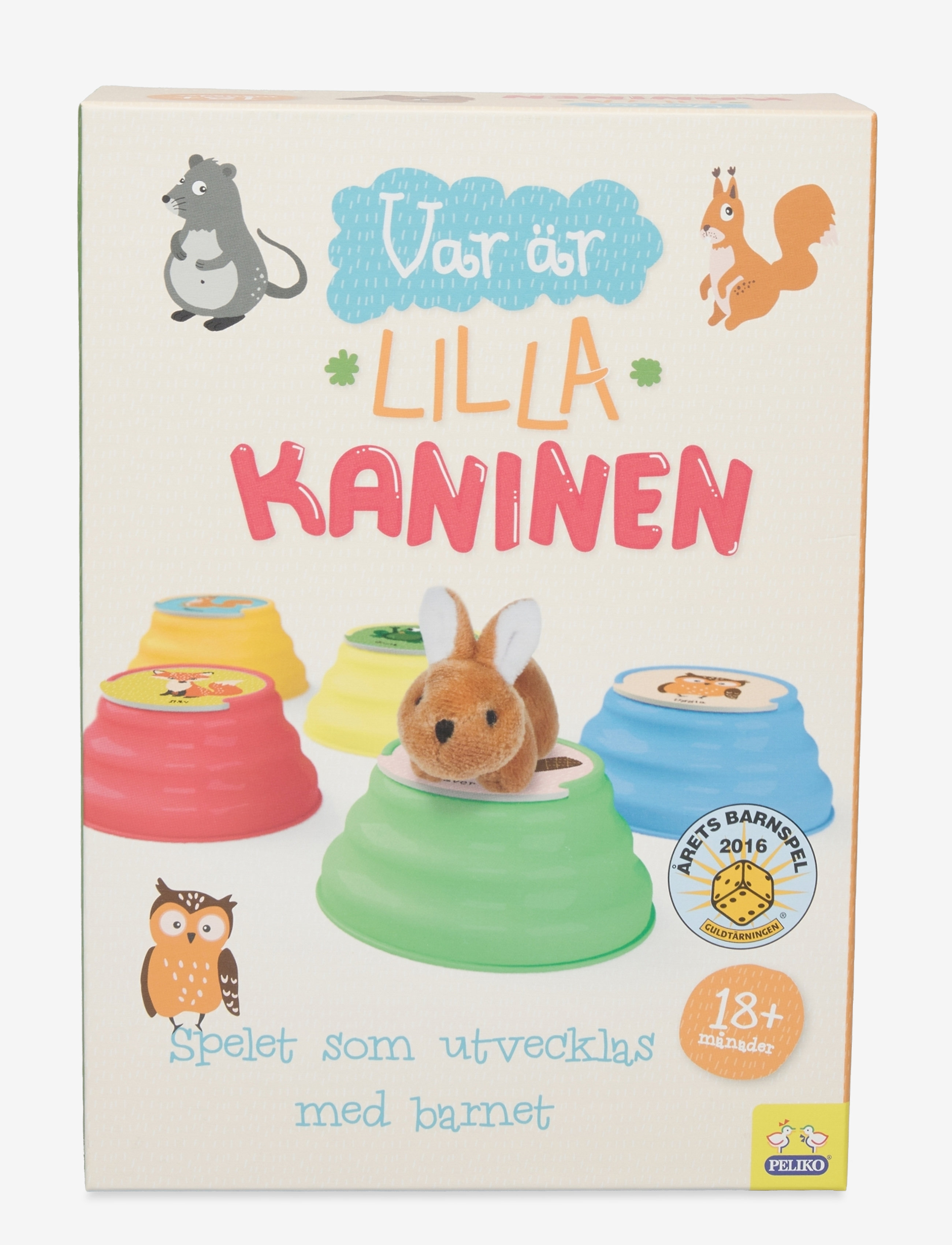 Peliko Var Är Lilla Kaninen Game Se, SWEDISH, Multi/patterned, Spil > Aktive Spil, Børn