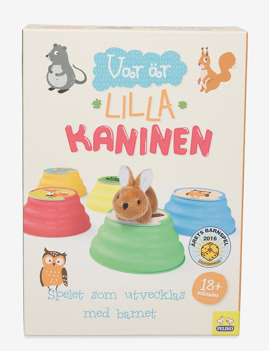 Peliko - VAR ÄR LILLA KANINEN - aktiva spel - multi-coloured - 0
