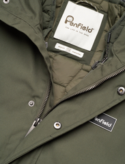 Penfield - Penfield Reverse Badge Fishtail Parka with Removeable Liner - winter jackets - forest night - 3