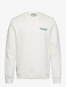 Penfield Sunset Mountain Back Graphic Crew Neck Sweat, Penfield
