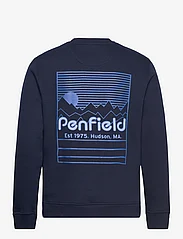 Penfield - Penfield Sunset Mountain Back Graphic Crew Neck Sweat - dressipluusid - navy blazer - 1
