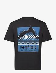 Penfield - Mountain Filled Back Graphic SS T-Shirt - short-sleeved t-shirts - black - 1