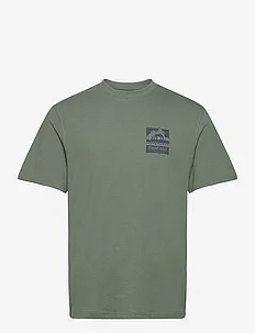 Mountain Filled Back Graphic SS T-Shirt, Penfield