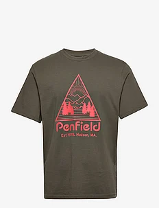 Triangle Mountain Graphic SS T-Shirt, Penfield