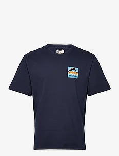 Geo Back Print T-Shirt, Penfield