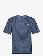 Penfield - Textured Stripe T-Shirt - kortermede t-skjorter - riviera - 1