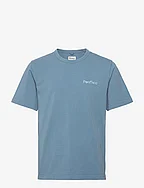 Garment Dyed T-Shirt - MILKY BLUE