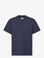 Garment Dyed T-Shirt - NAVY BLAZER
