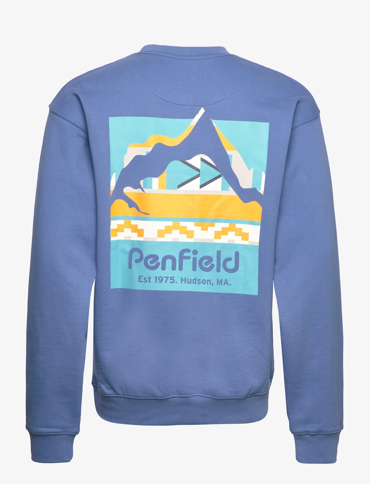 Penfield - Geo Back Print Sweatshirt - dressipluusid - riviera - 1