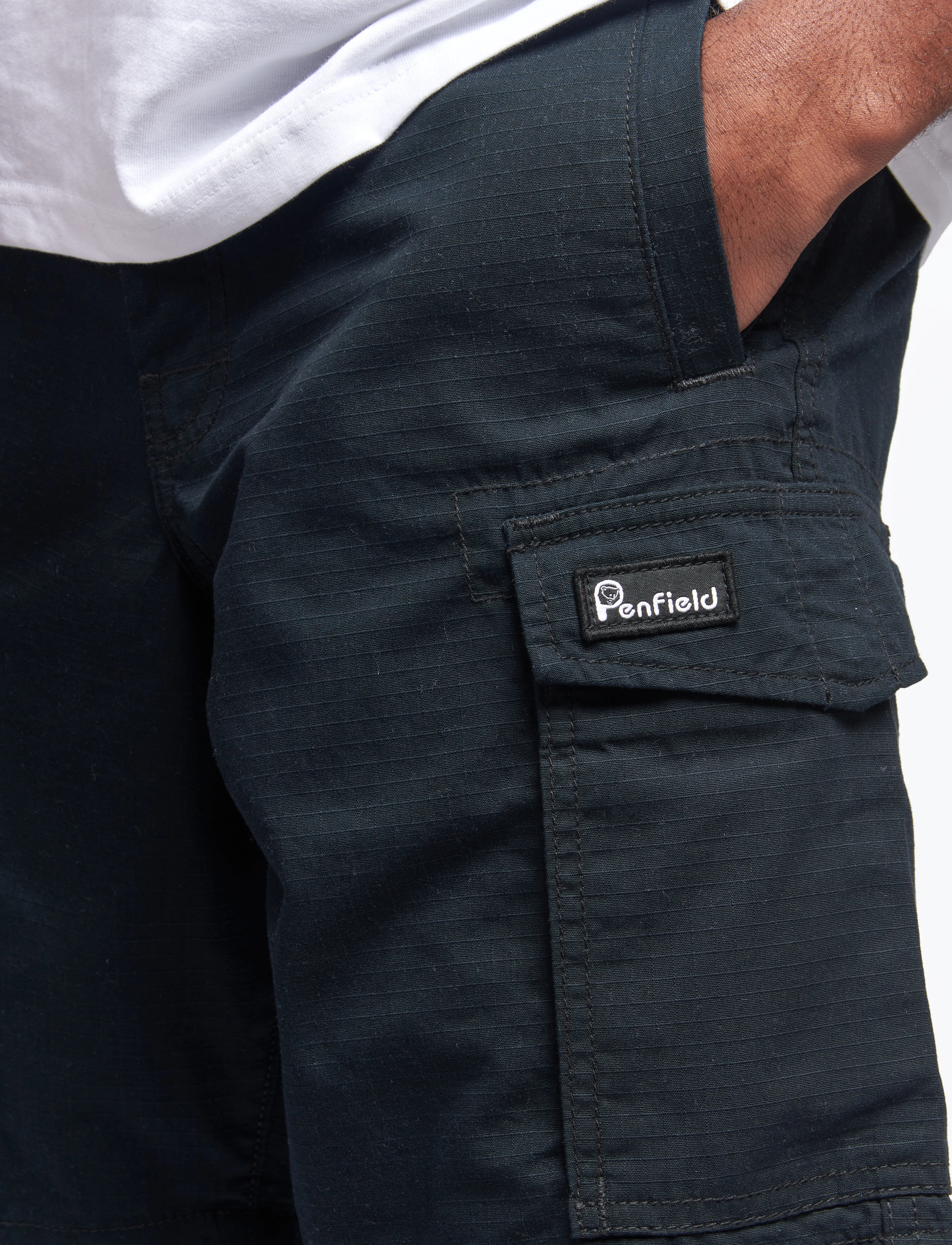 Penfield - P Bear Cargo Shorts - miesten - black - 4