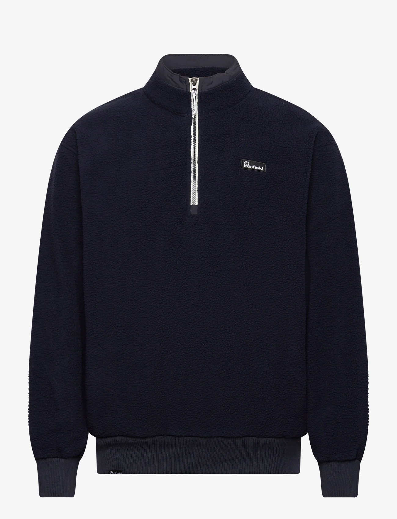 Penfield - Washed Fleece Funnel - mid layer jackets - navy blazer - 0