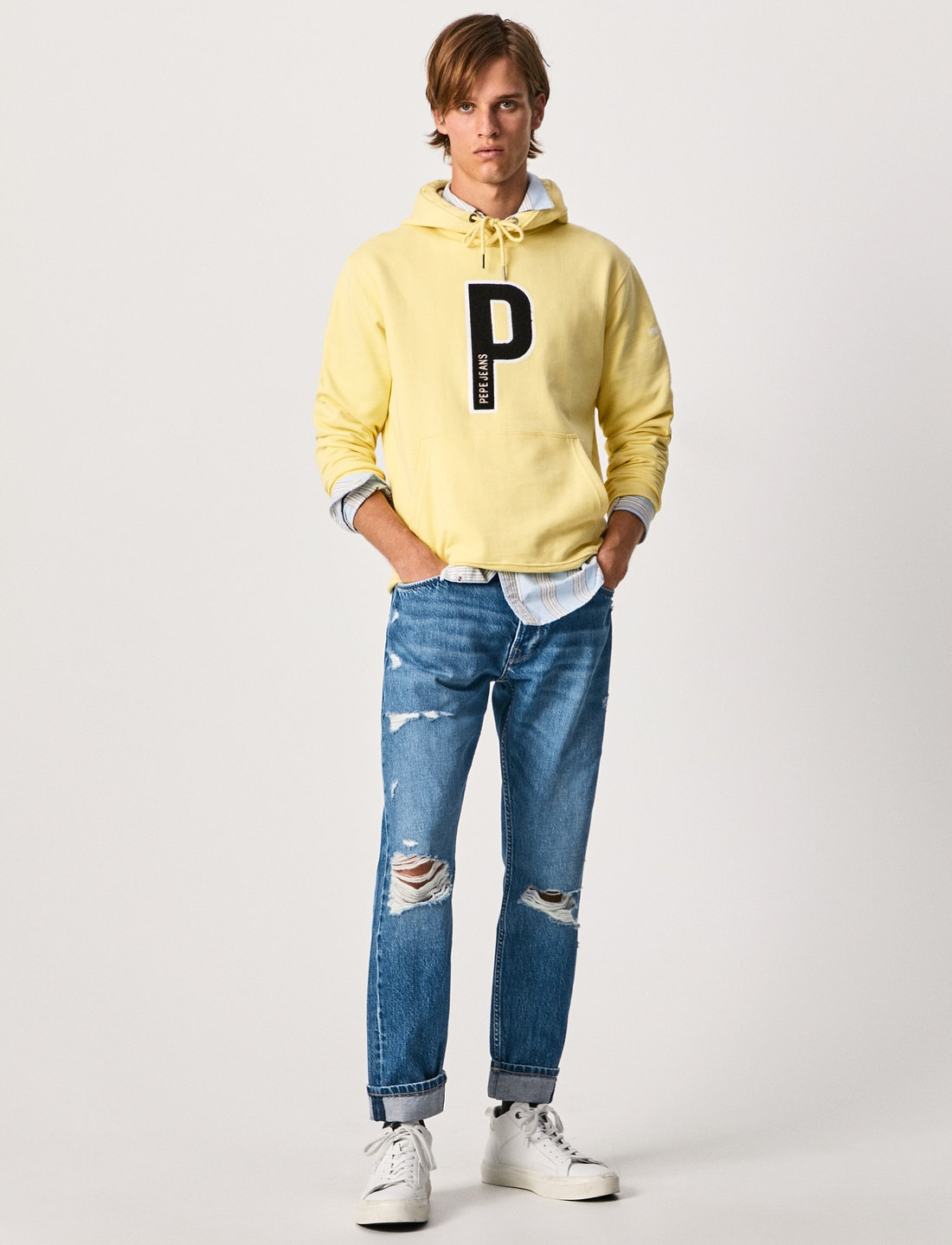 Pepe Jeans London Callen Crop jeans winkel bij Booztlet