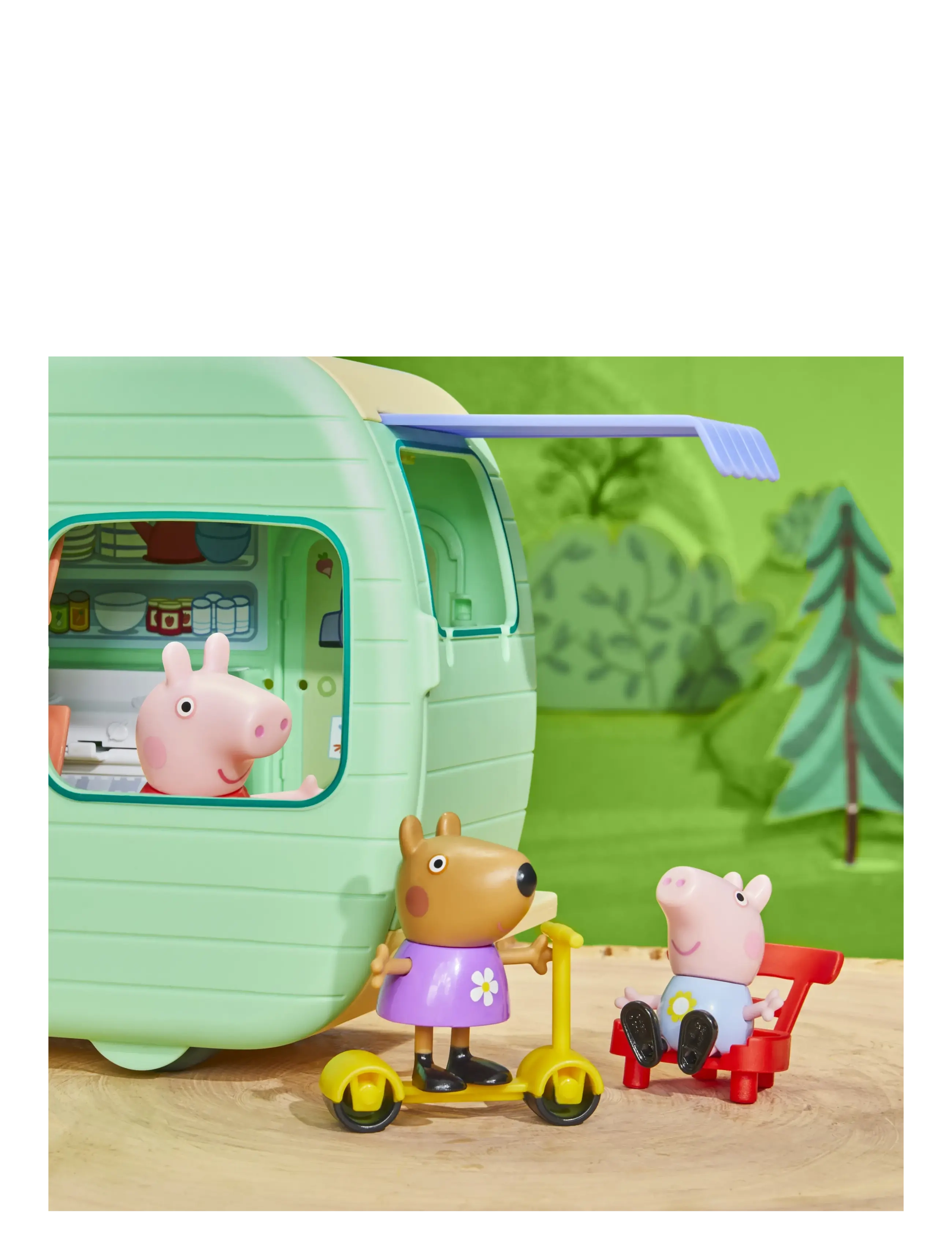 Peppa Pig - Peppa Pig Caravan Playset - multicolor - 4
