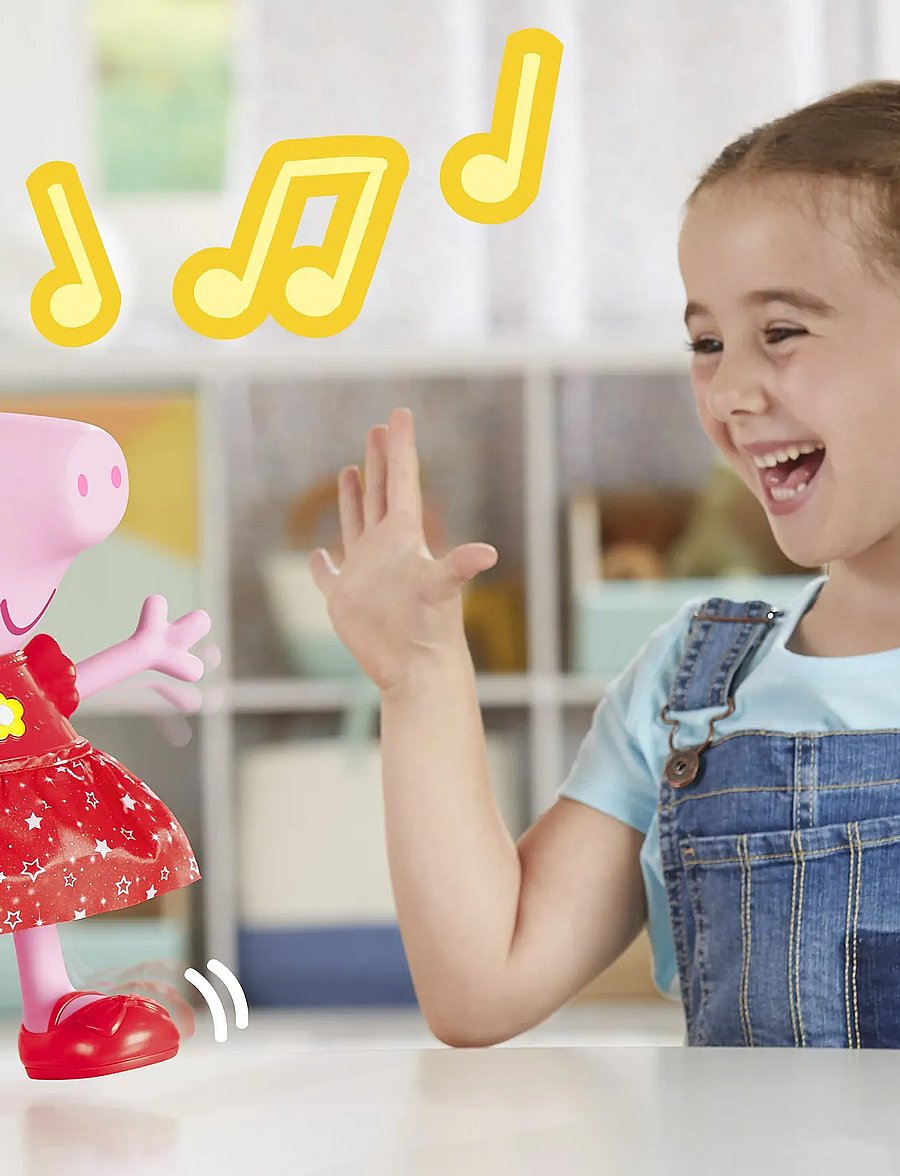 Põrsas Peppa - Peppa Pig Peppa’s Muddy Puddles Party Musical Dancing Doll - filmid ja muinasjututegelased - multicolor - 0