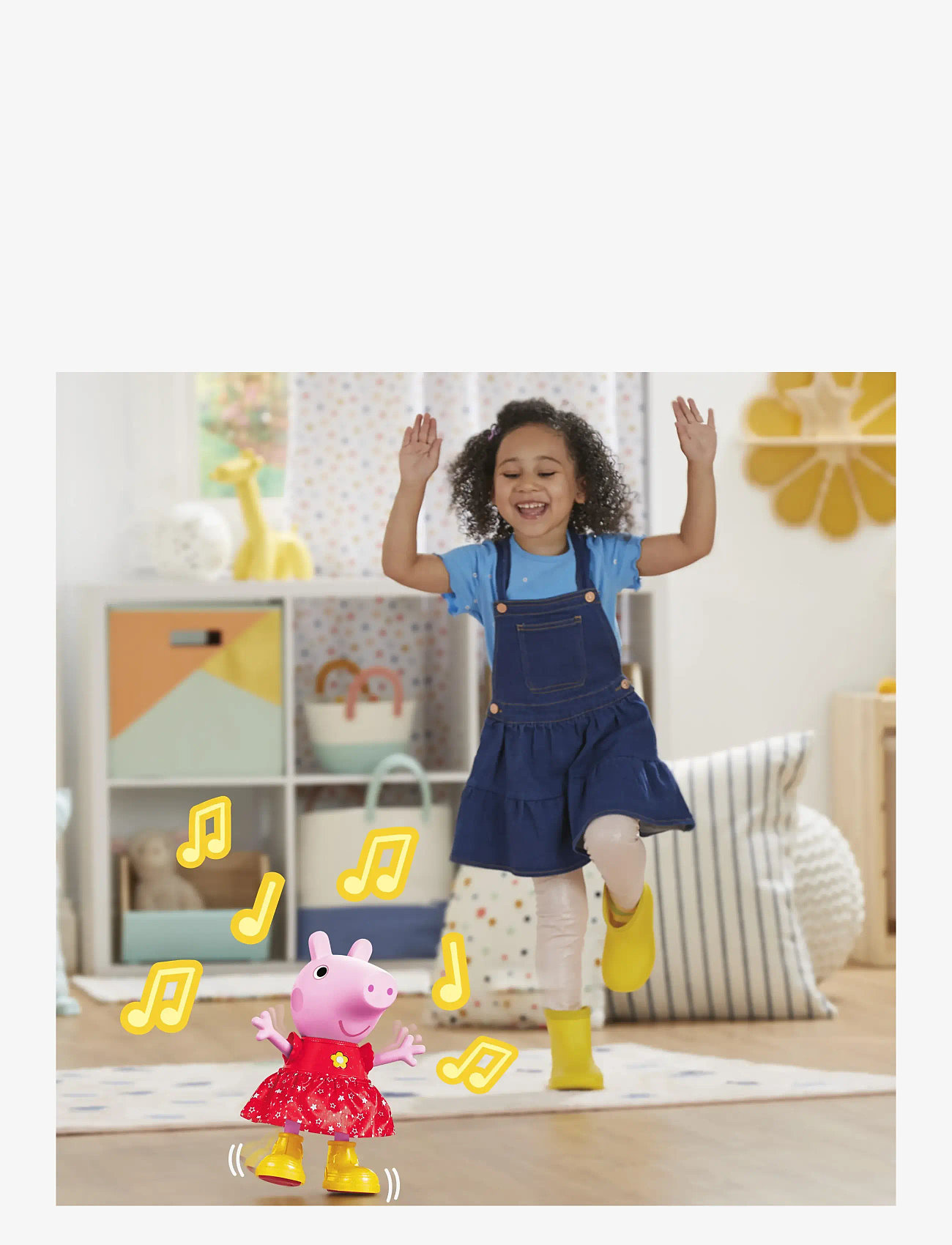 Gurli Gris - Peppa Pig Peppa’s Muddy Puddles Party Musical Dancing Doll - film- & eventyrsfigurer - multicolor - 3