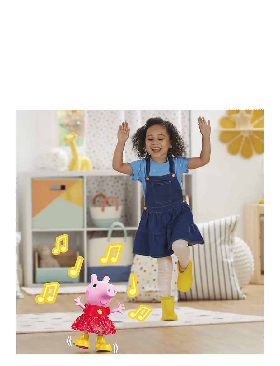 Põrsas Peppa - Peppa Pig Peppa’s Muddy Puddles Party Musical Dancing Doll - filmid ja muinasjututegelased - multicolor - 3