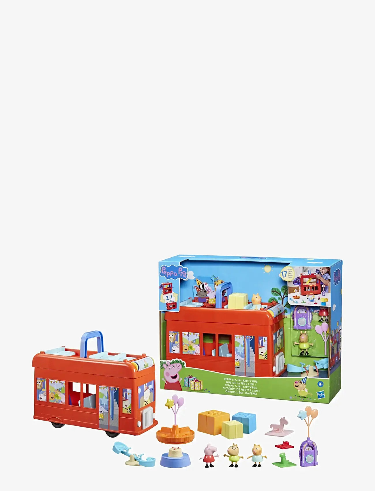 Party Bus Toy Autobus De Peppa Pig Peppa Pig Peppa Pig 2-in-1