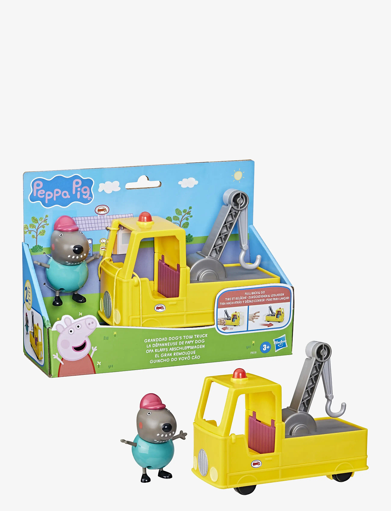 Peppa Wutz - Greta Gris Granddad Dog's Tow Truck - spiel-sets - multicolor - 2