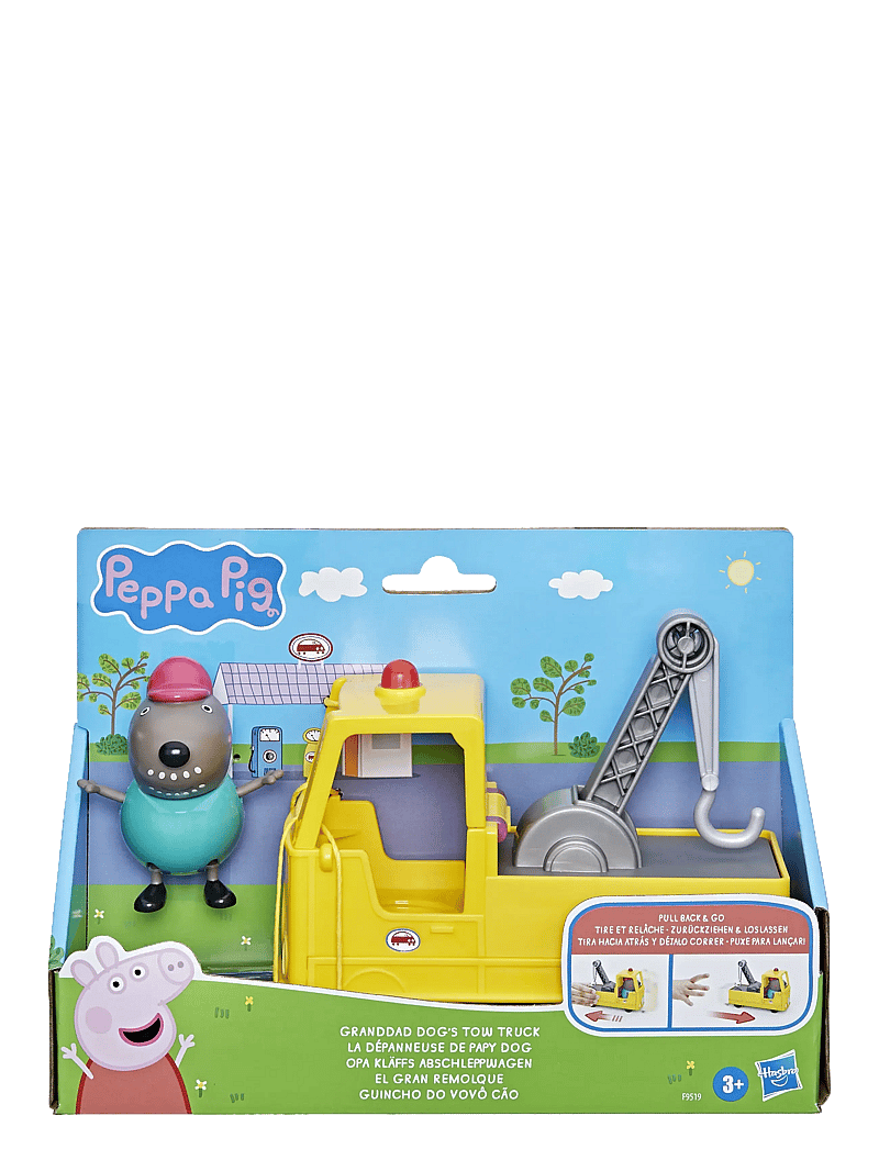 Peppa Wutz - Greta Gris Granddad Dog's Tow Truck - spiel-sets - multicolor - 3