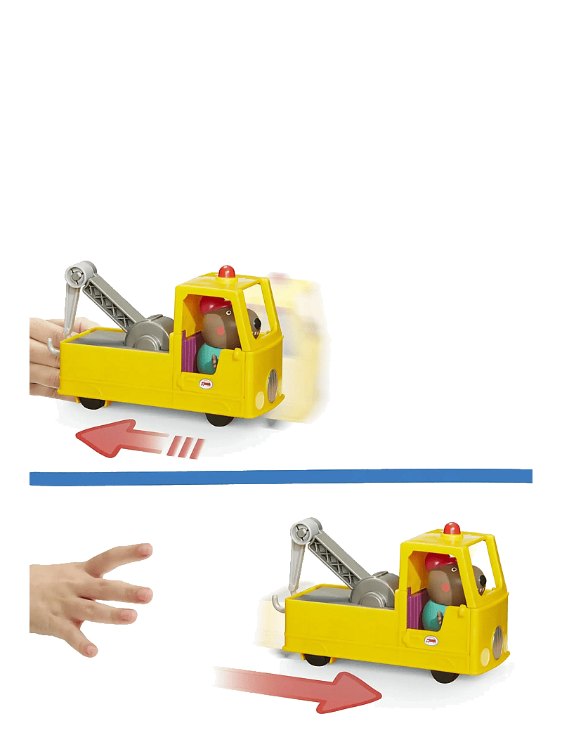 Peppa Wutz - Greta Gris Granddad Dog's Tow Truck - spiel-sets - multicolor - 5