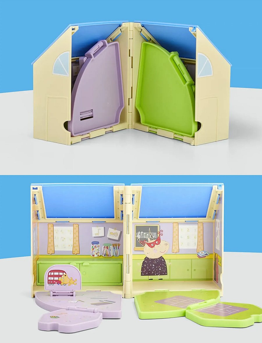 Świnka Peppa - PEP PEPPAS POP OPEN PLAYGROUP - zestawy zabawkowe - multicolor - 0