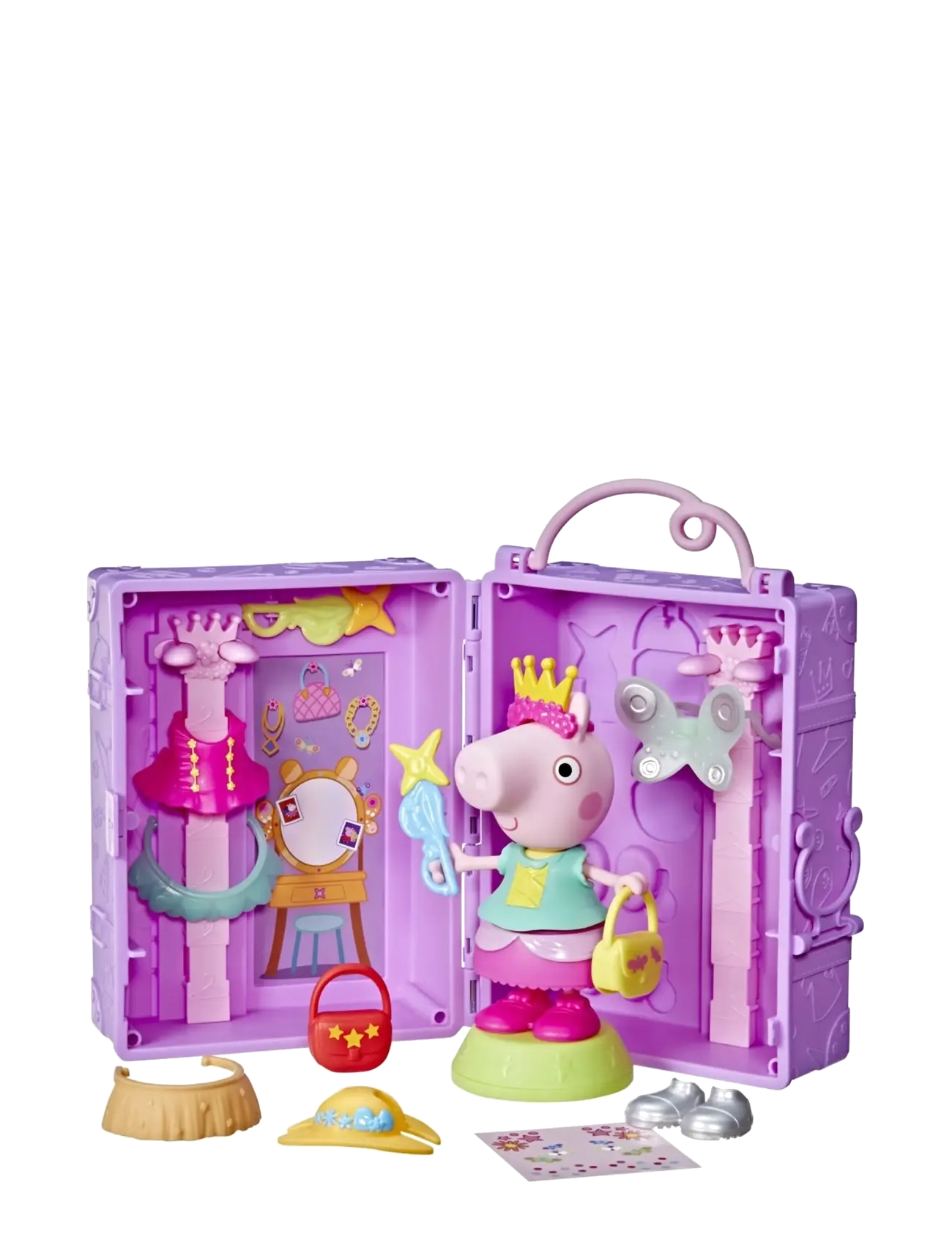 Greta gris - Greta Gris Peppa's Dress-Up Wardrobe - leksakssets & figurer - multicolor - 2