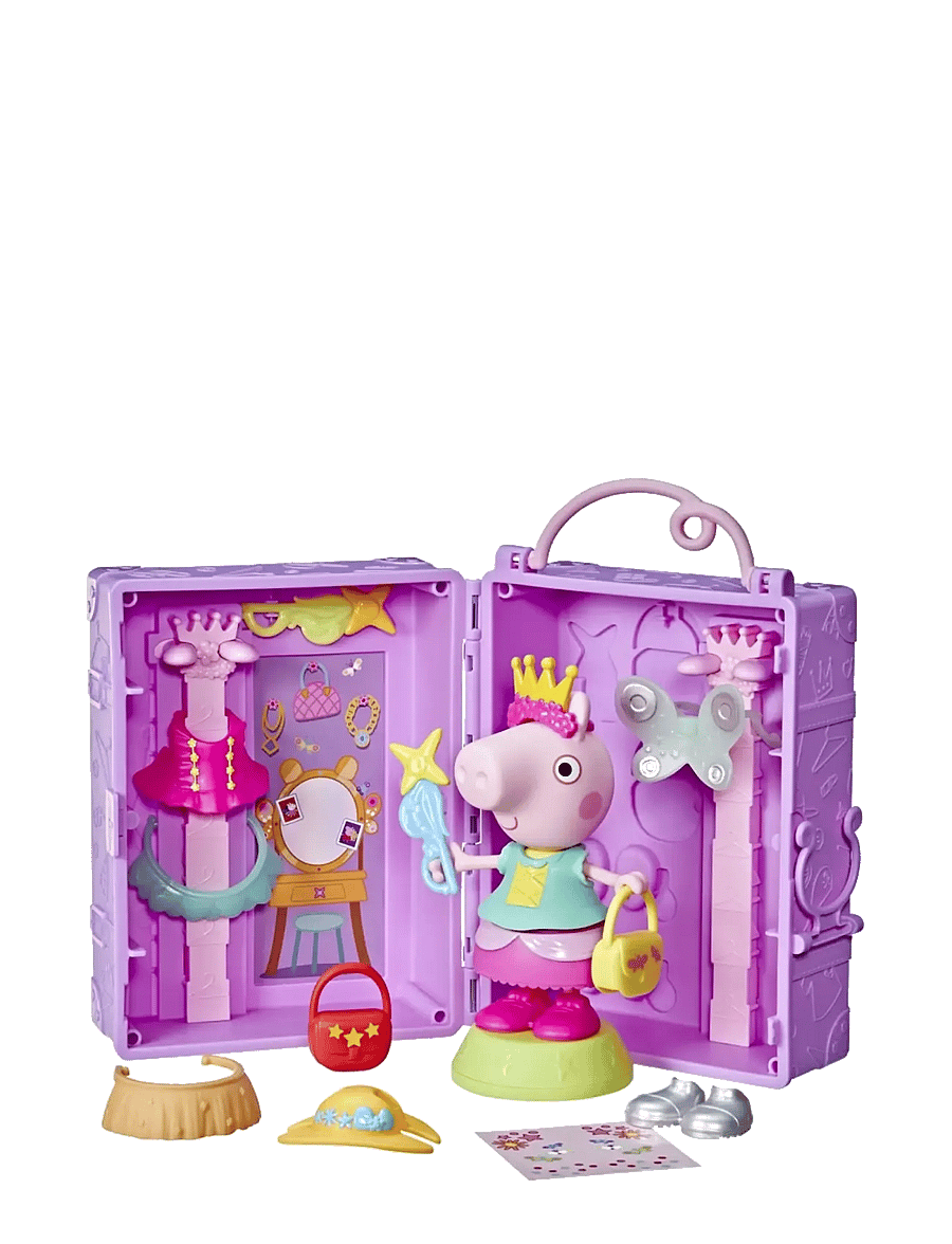 Peppa Pig - Greta Gris Peppa's Dress-Up Wardrobe - speelgoedsets - multicolor - 2