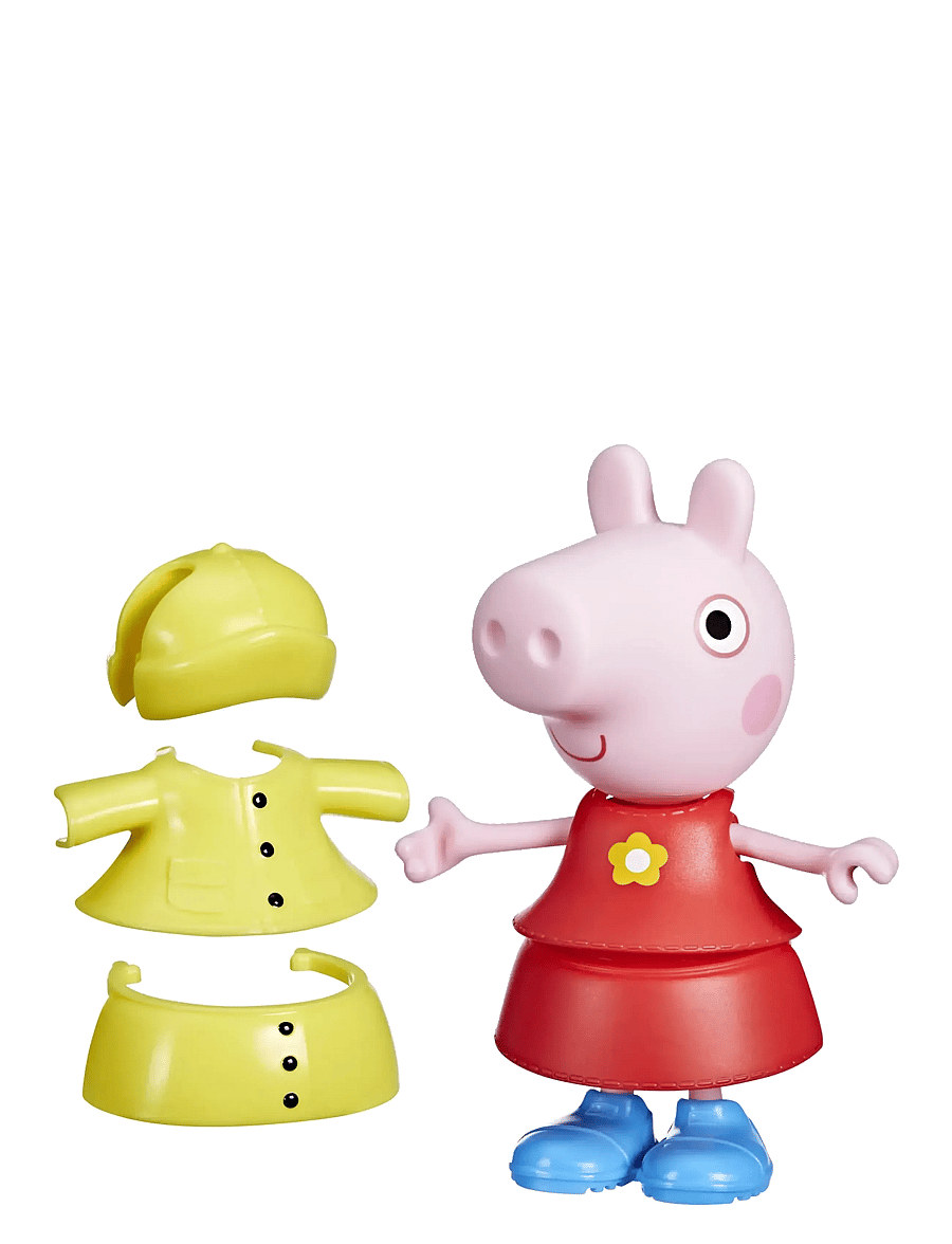 Peppa Wutz - Greta Gris Greta Gris Rainy Day-påklädning - action-figuren - multicolor - 1