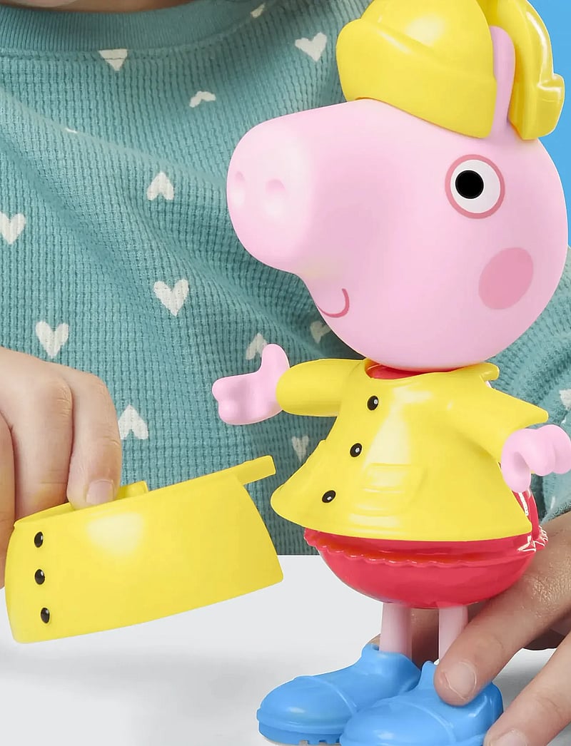 Peppa Pig - Greta Gris Greta Gris Rainy Day-påklädning - hasarfígúrur - multicolor - 5