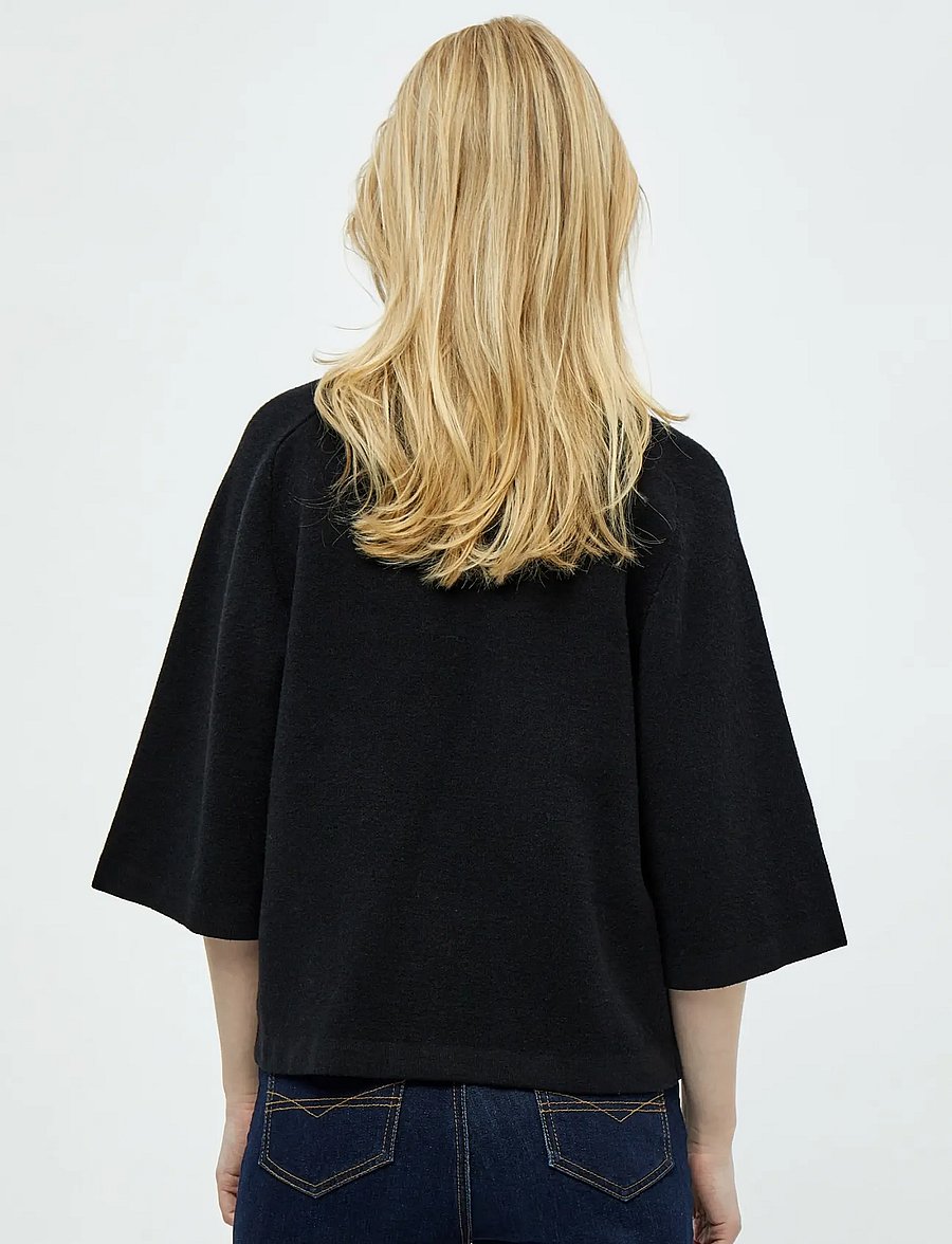 Peppercorn - Rosalia 3/4 Ærme Pullover - pullover - sort - 2