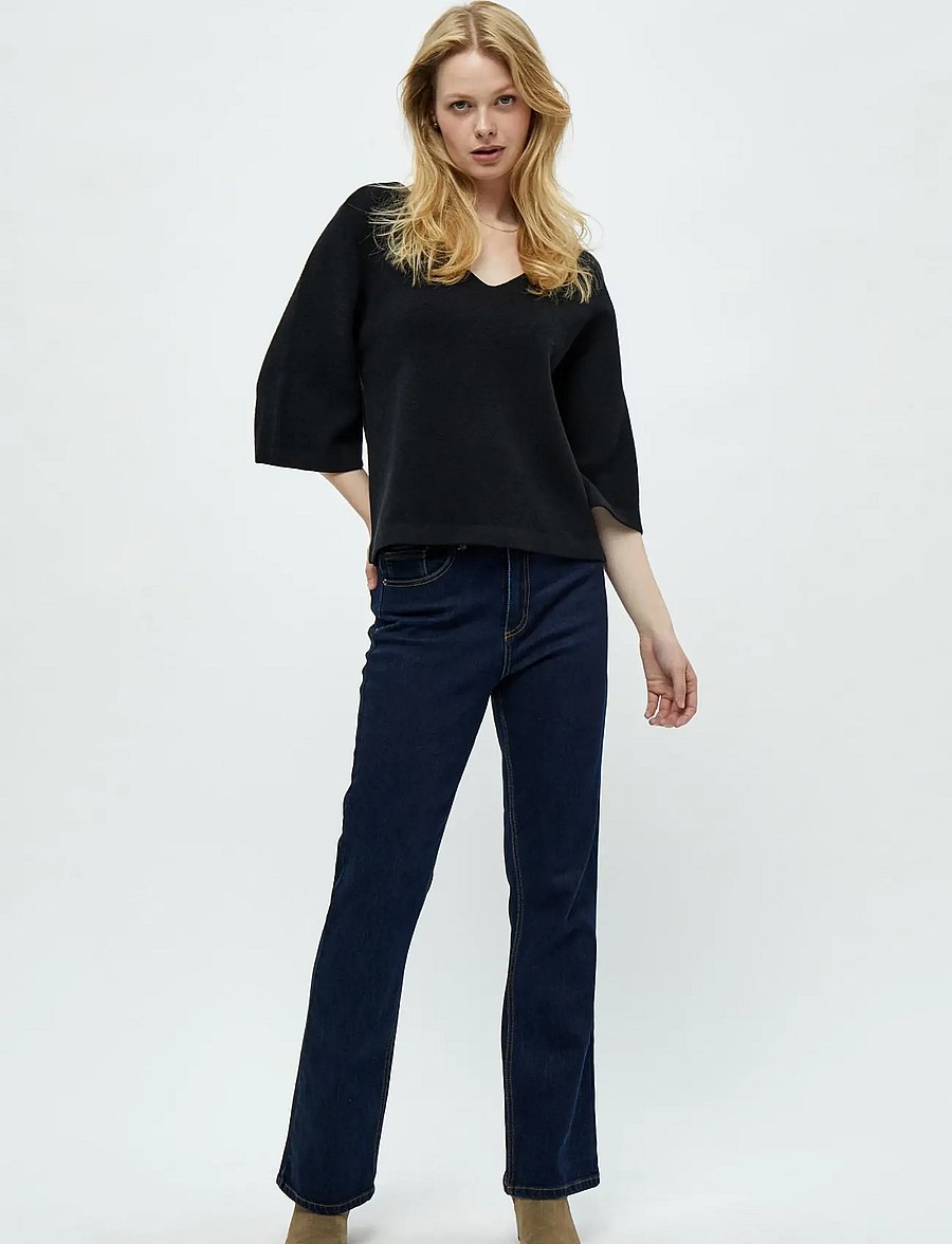 Peppercorn - Rosalia 3/4 Ærme Pullover - pullover - sort - 3