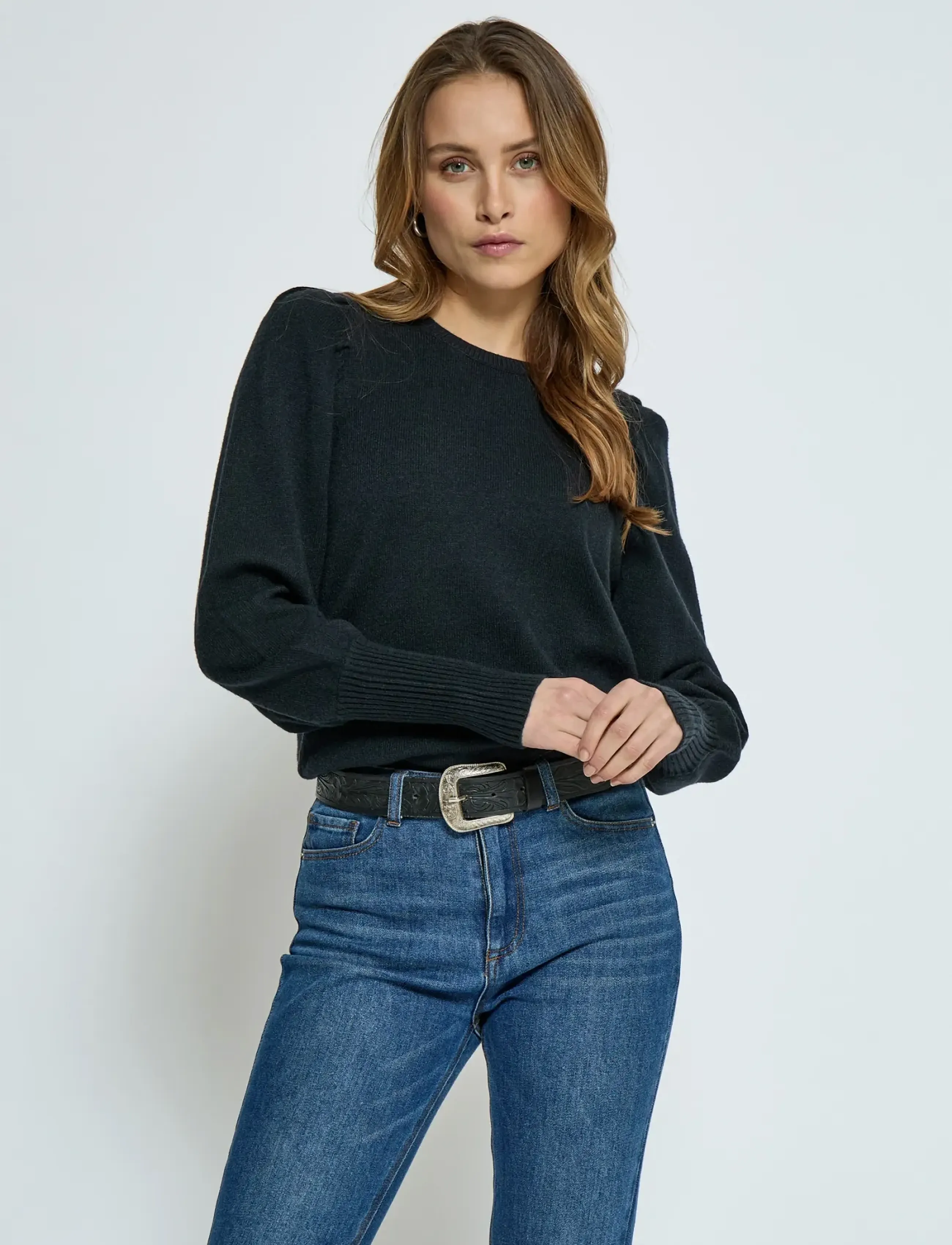 Peppercorn - Anissa Pullover - pullover - sort - 0