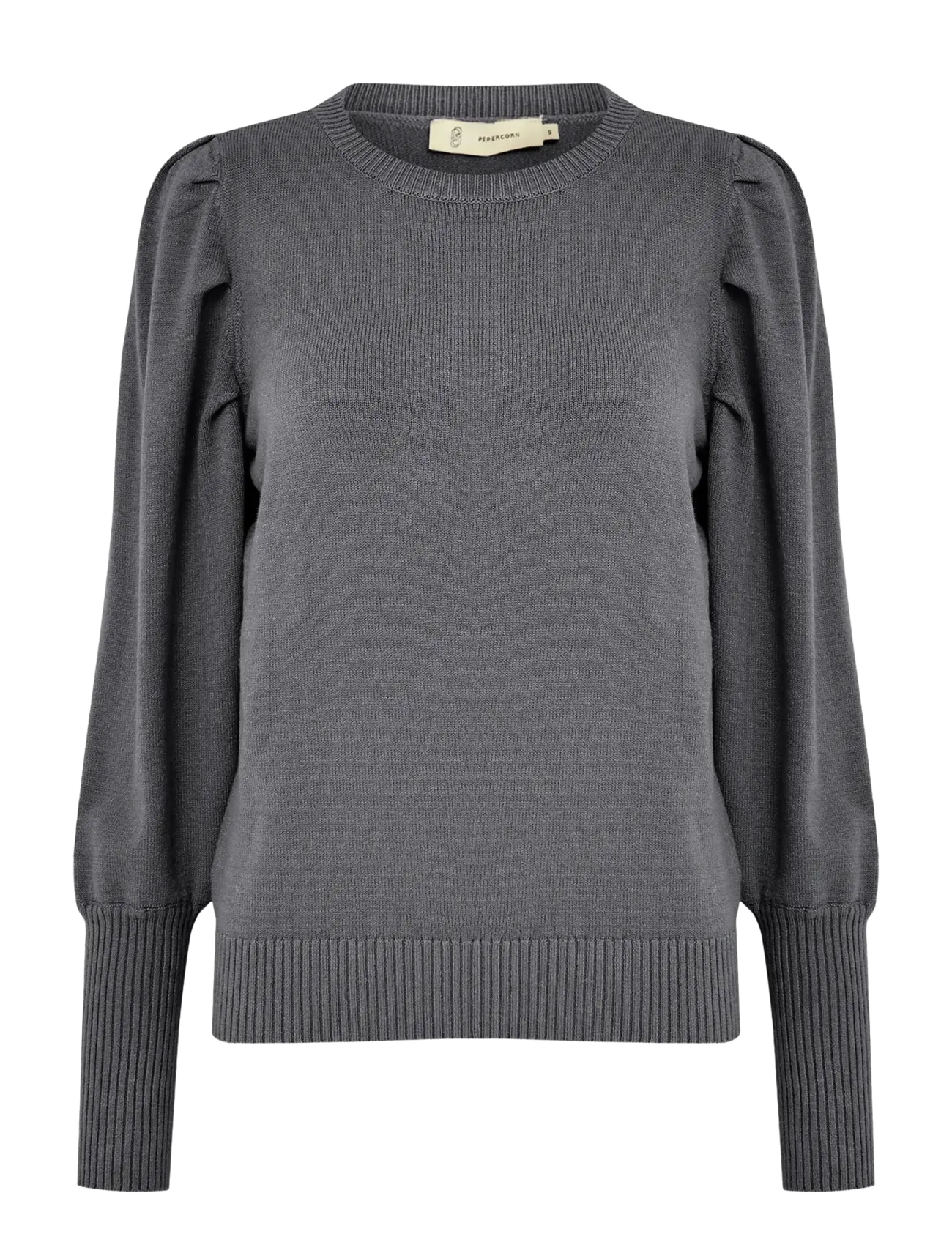 PEPPERCORN Anissa Pullover Grau - L - Damen