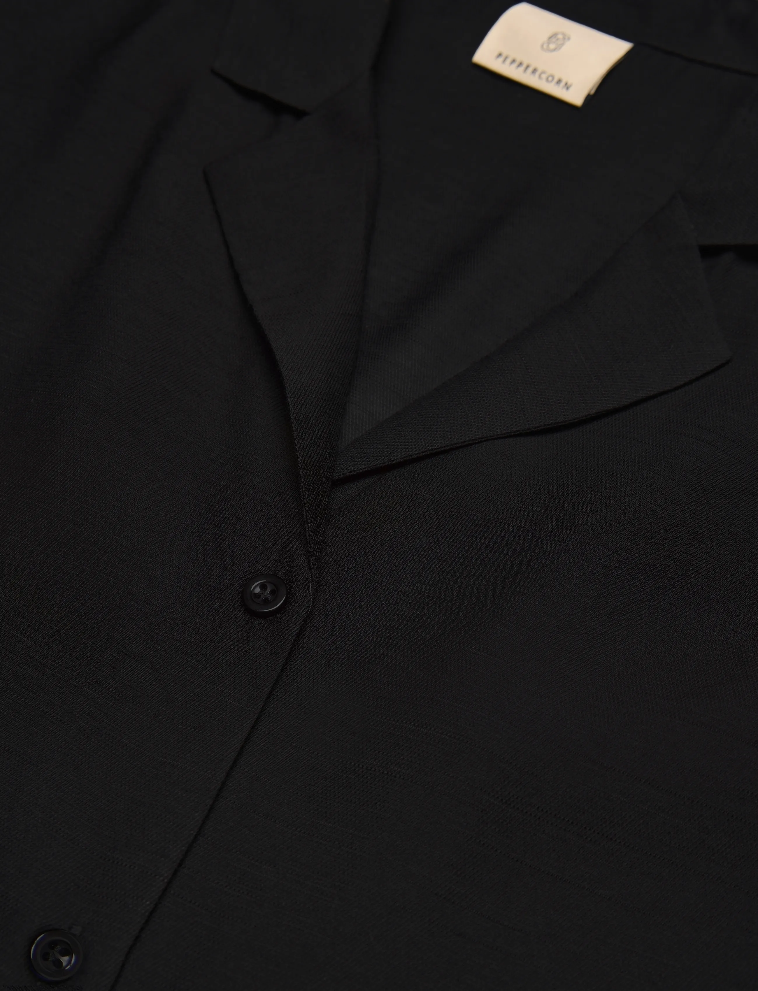Peppercorn - PCNaline Sleeveless Shirt - lühikeste varrukatega särgid - sort - 2