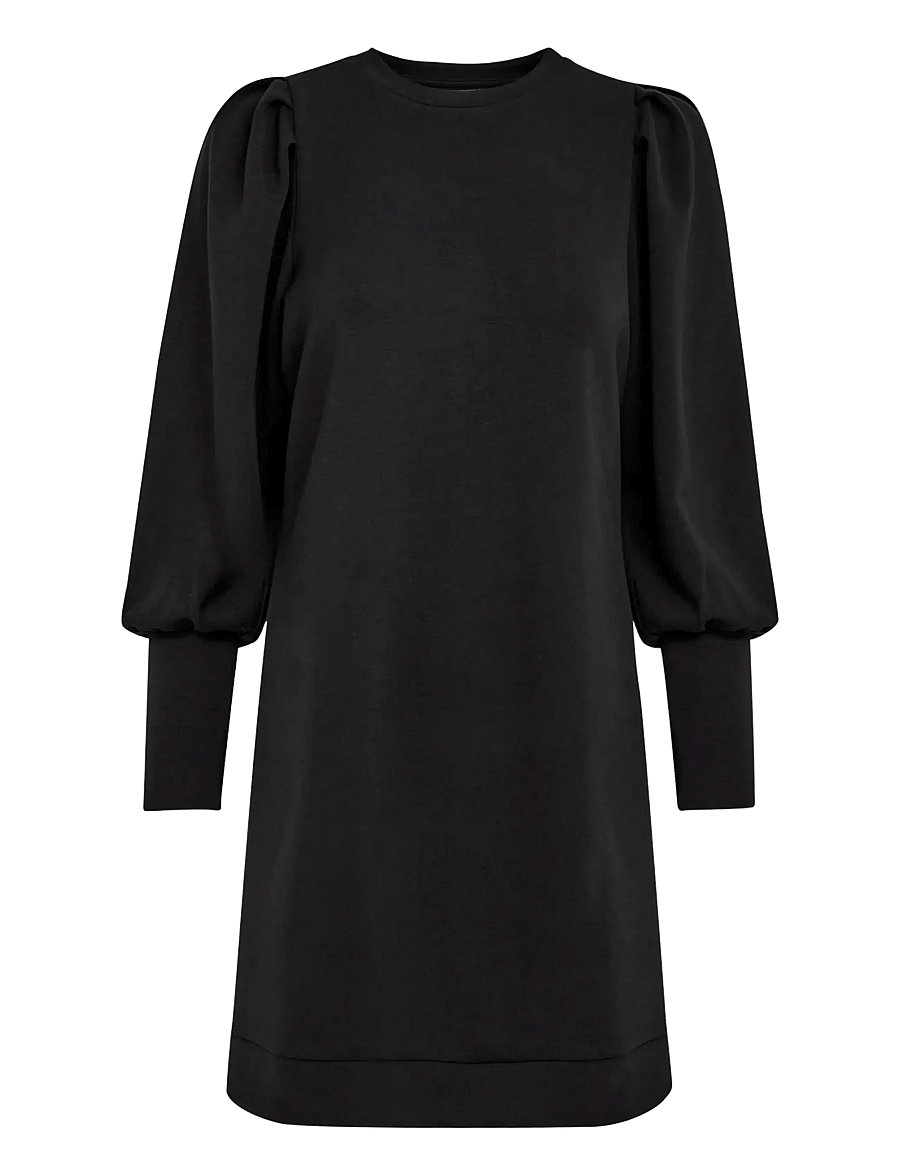 Peppercorn - PCDicette Anissa Longsleeve Dress - korte kjoler - sort - 1