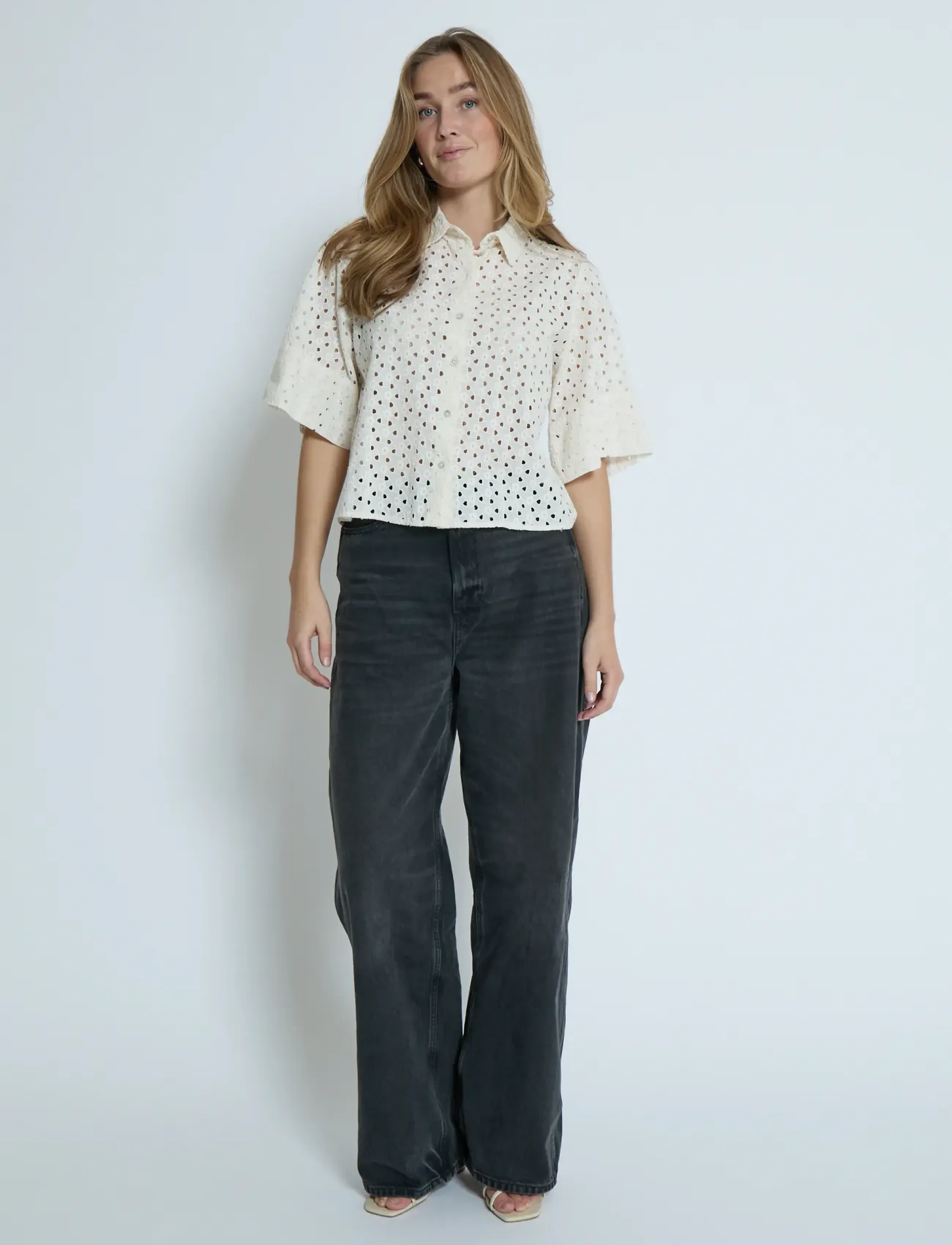 Peppercorn - PCHaze Shirt - gardenia - 3