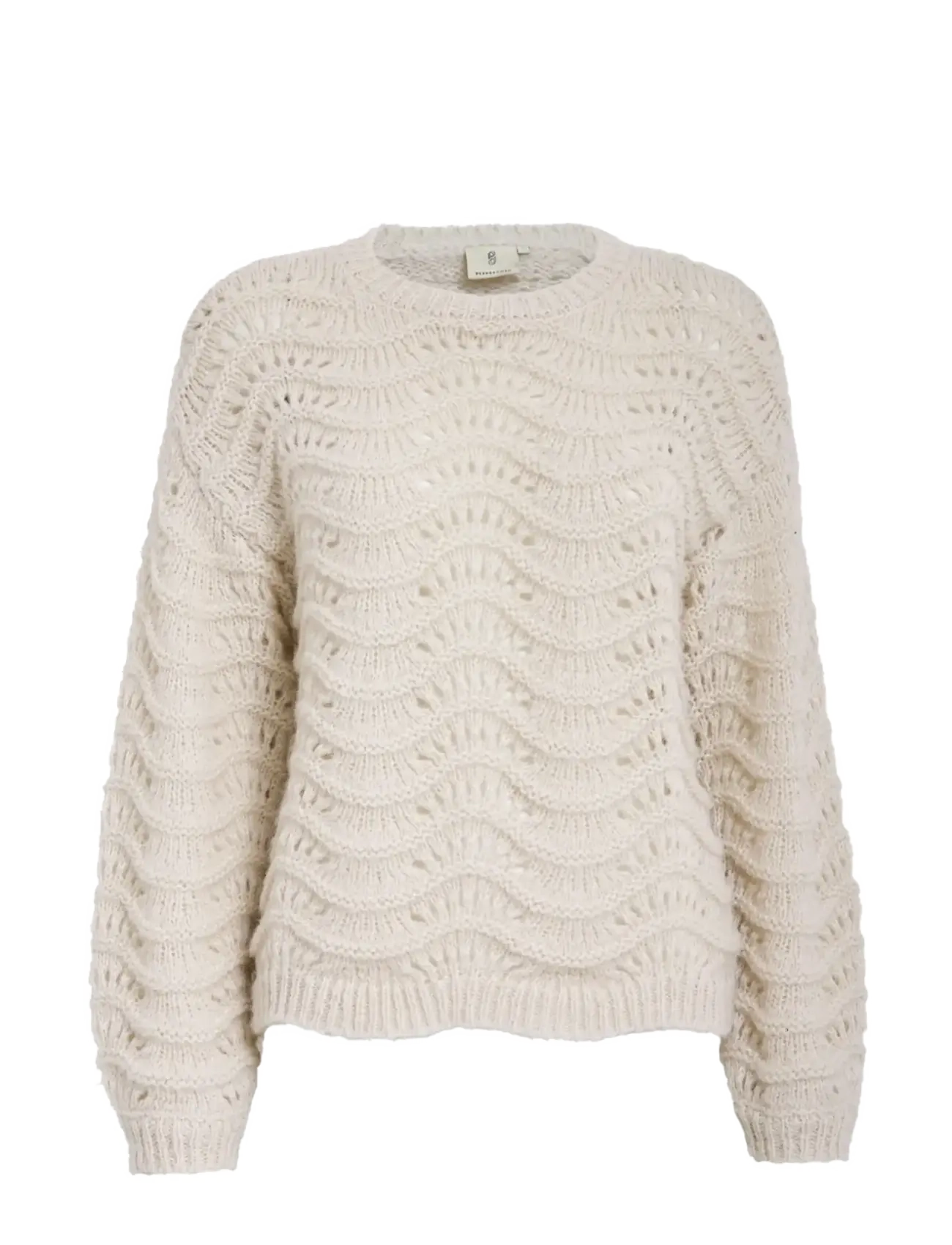 Peppercorn PCJody GRS Knit Pullover - Pullover - FOG SAND / beige