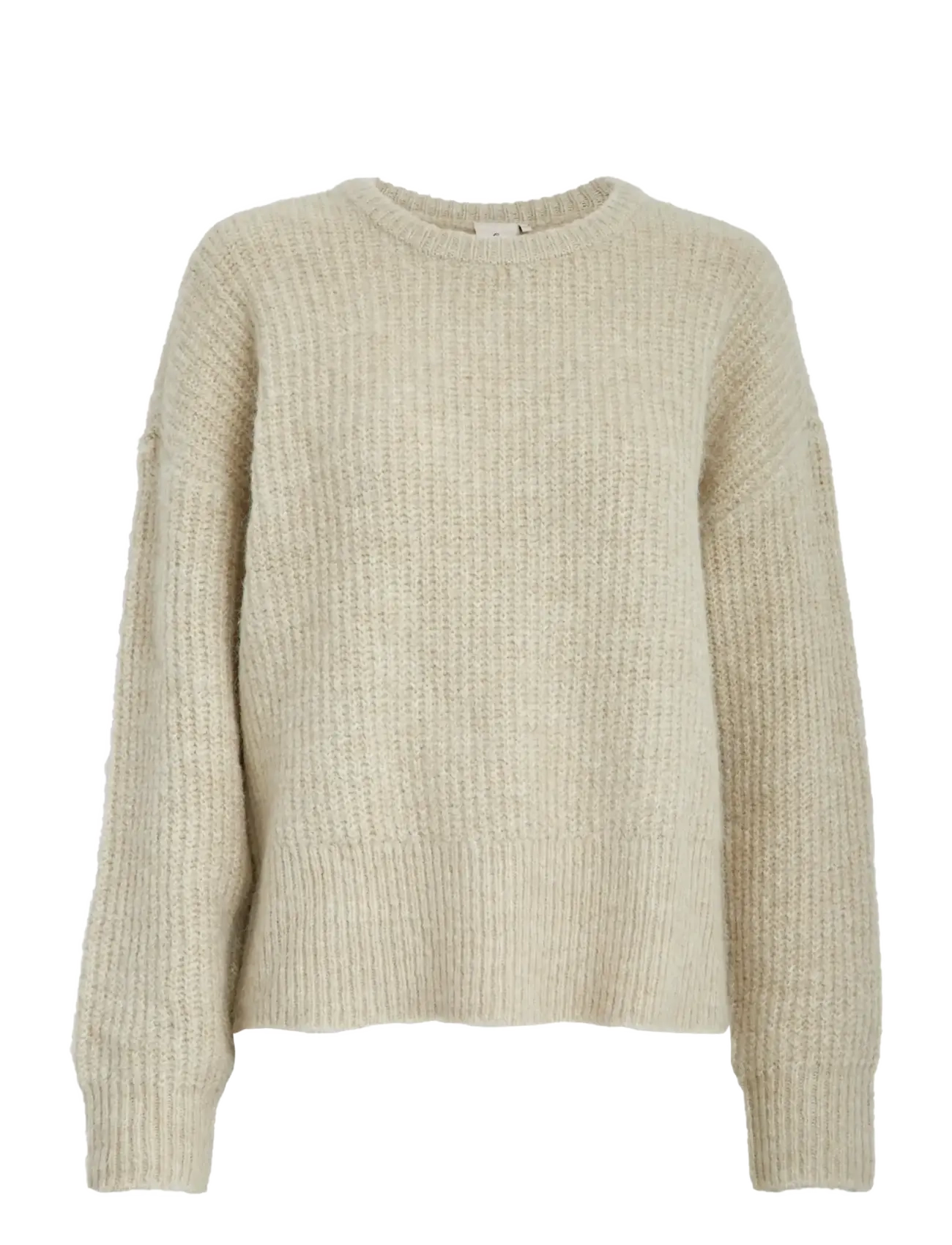 Peppercorn PCJessa GRS RWS Knit Pullover - Pullover - FOG SAND / beige