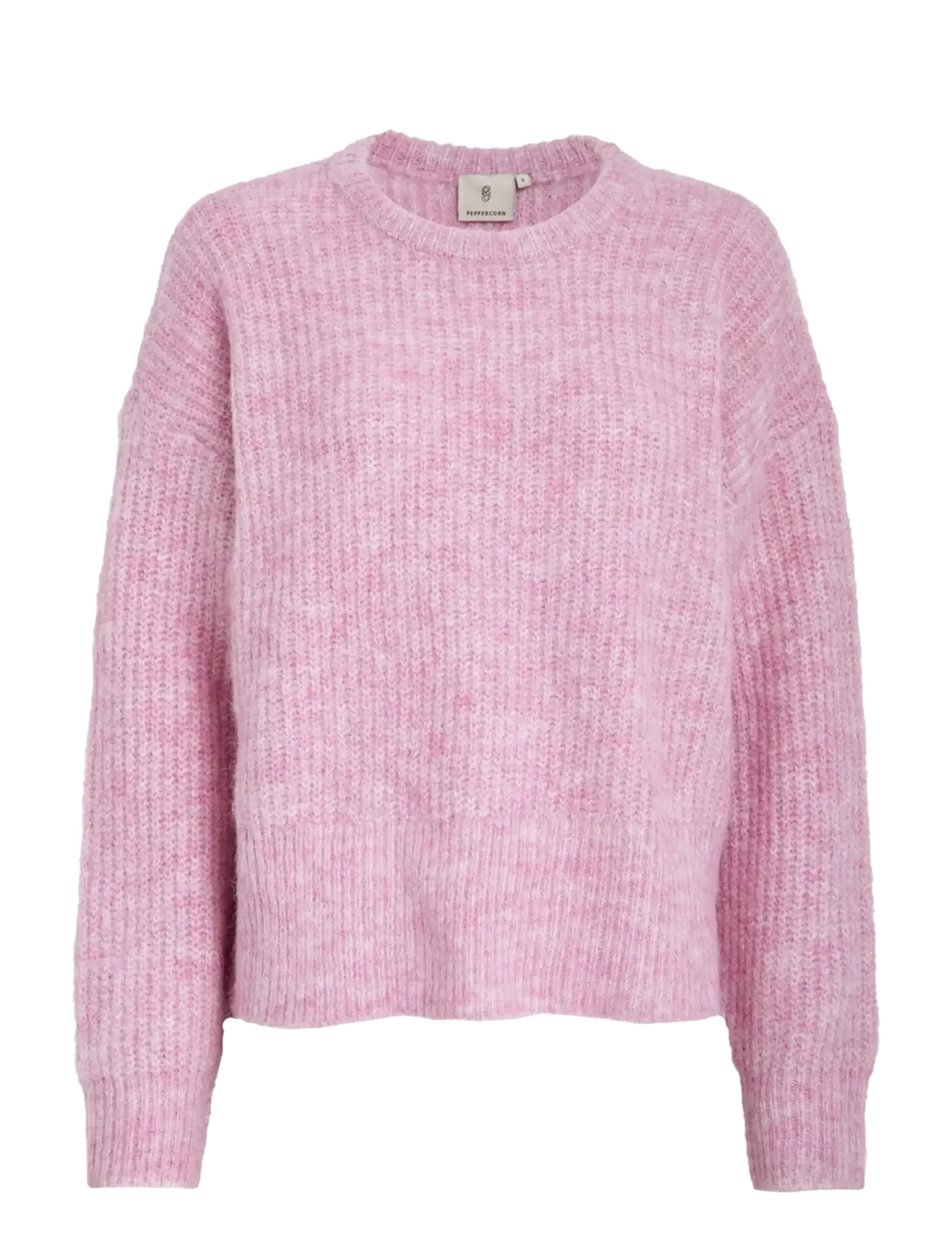 PEPPERCORN Pcjessa Grs Rws Knit Pullover Pink - XXL - Damen
