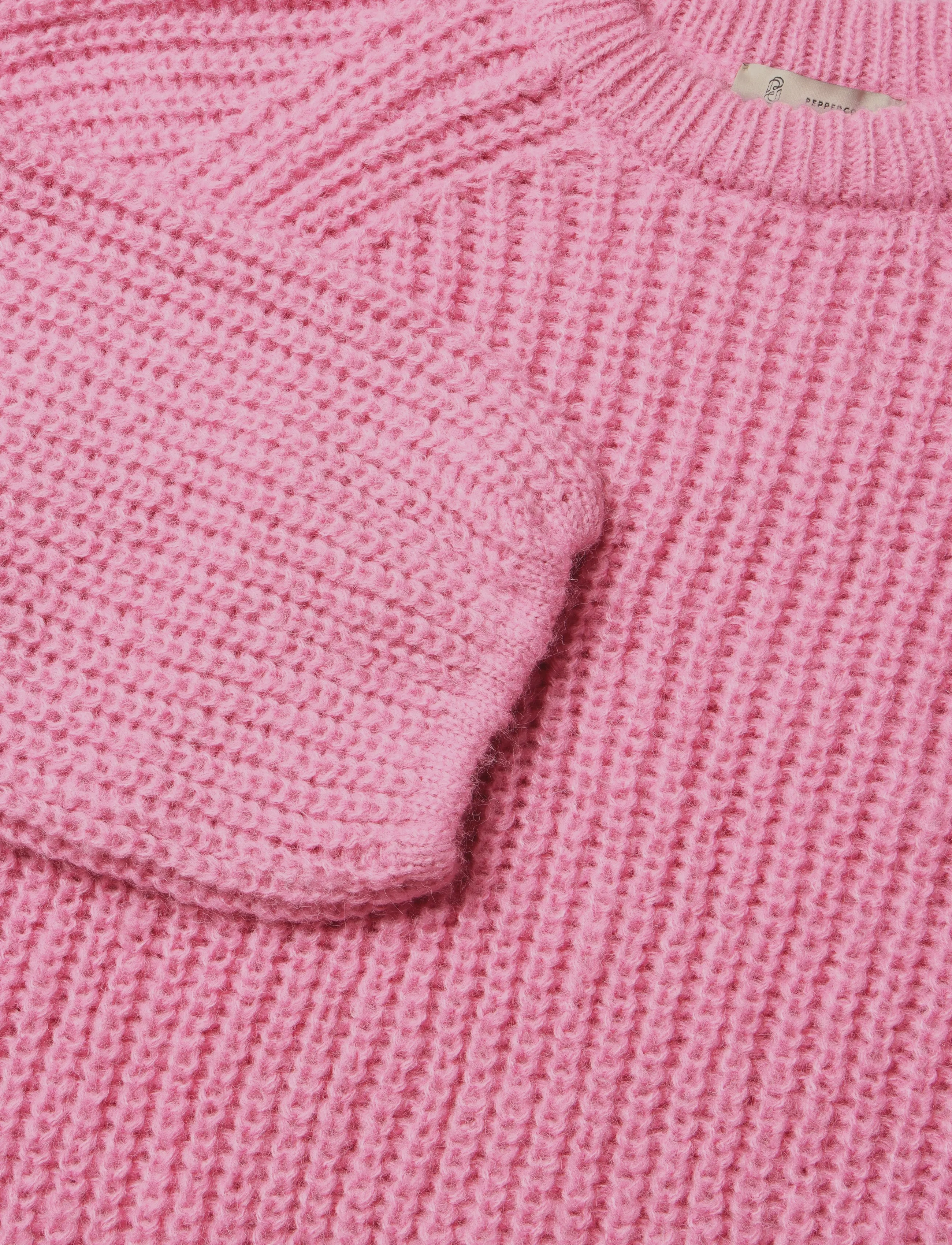 Peppercorn - PCJette GRS Knit Pullover - tröjor - moonlite mauve pink - 2