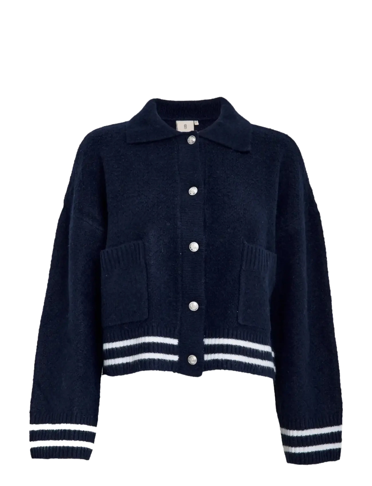 PEPPERCORN Pckamilla Grs Knit Jacke Navy - L - Damen