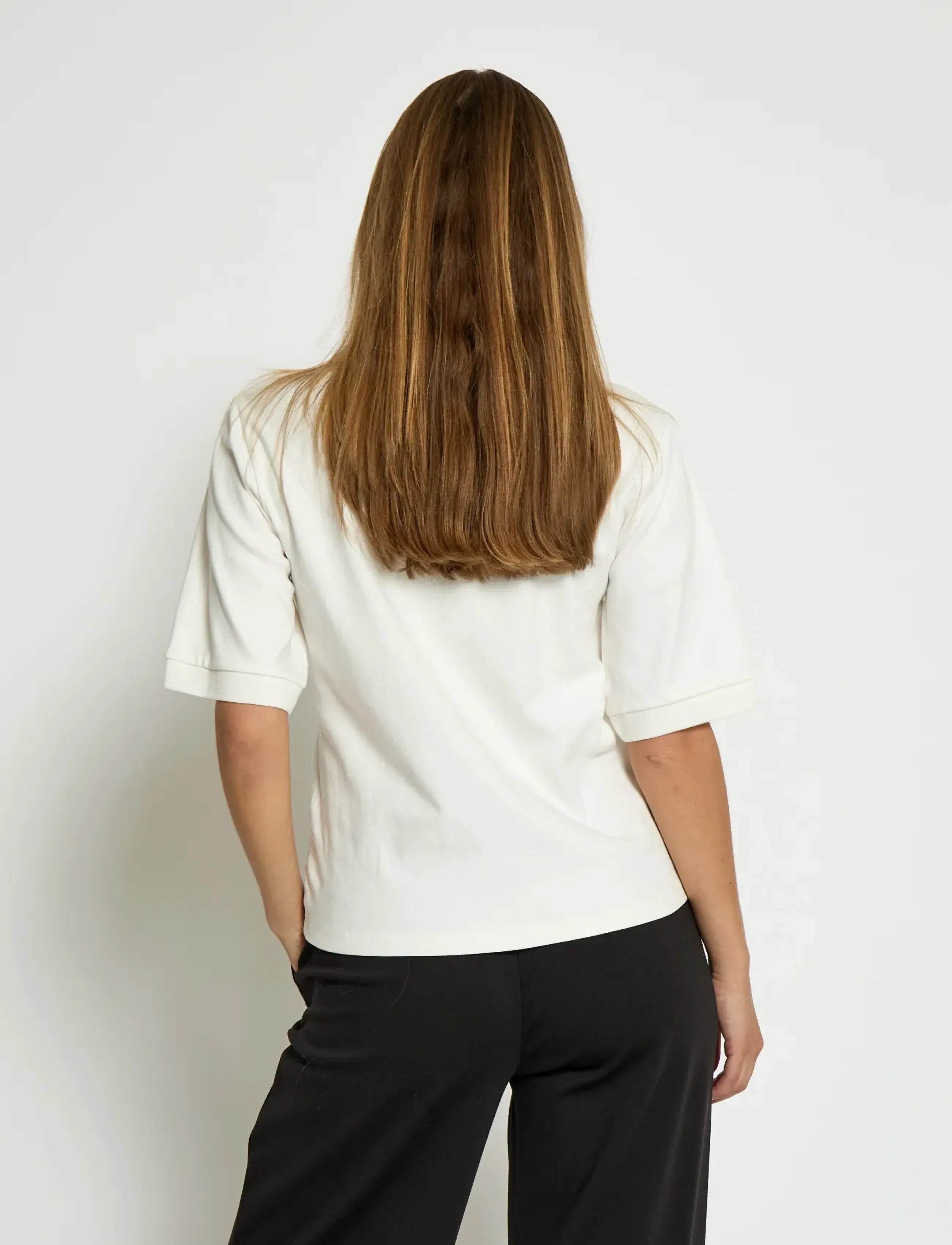Peppercorn - PCFiola GOTS Polo T-Shirt - poloshirts - cloud dancer - 2