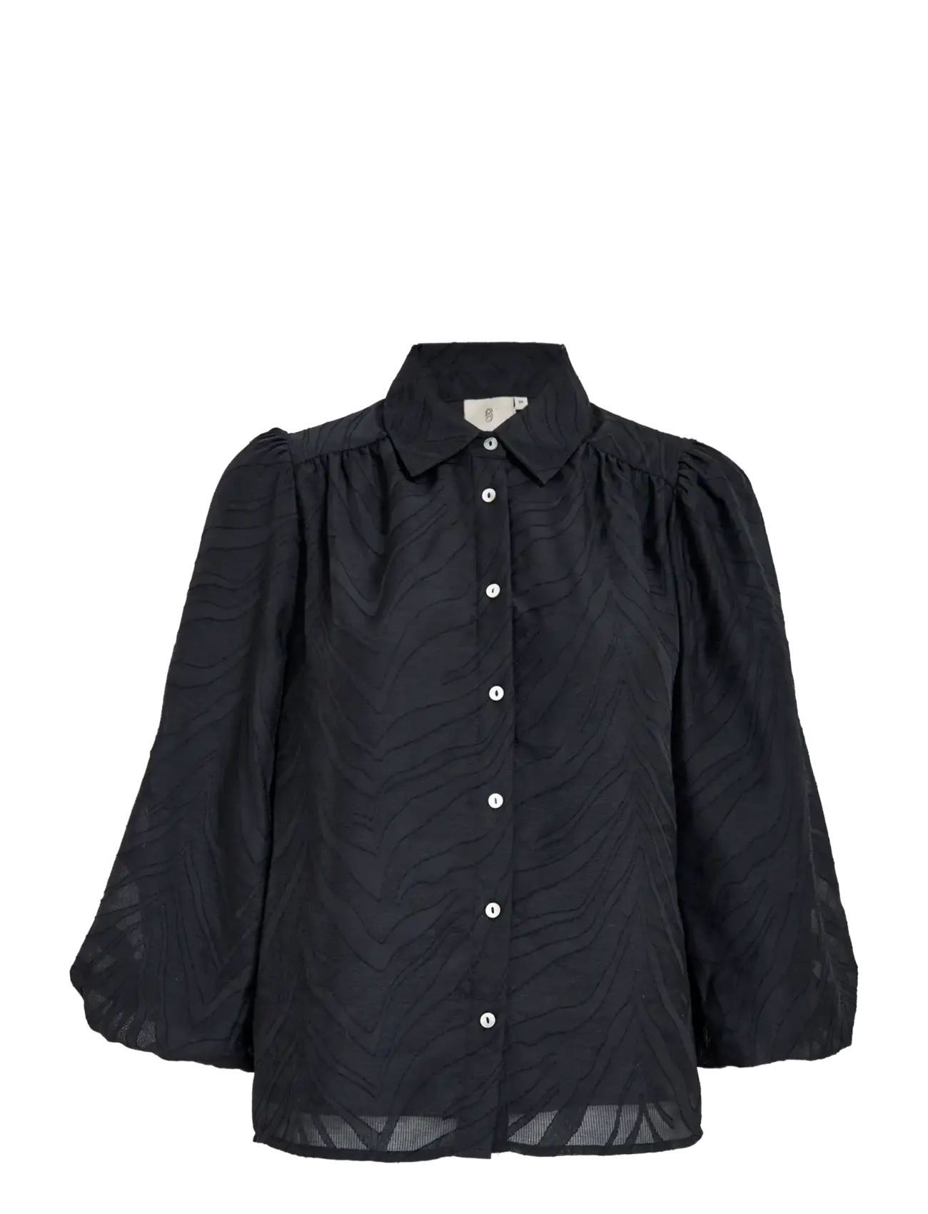 Peppercorn - PCKyra Shirt - langärmlige hemden - sort - 1